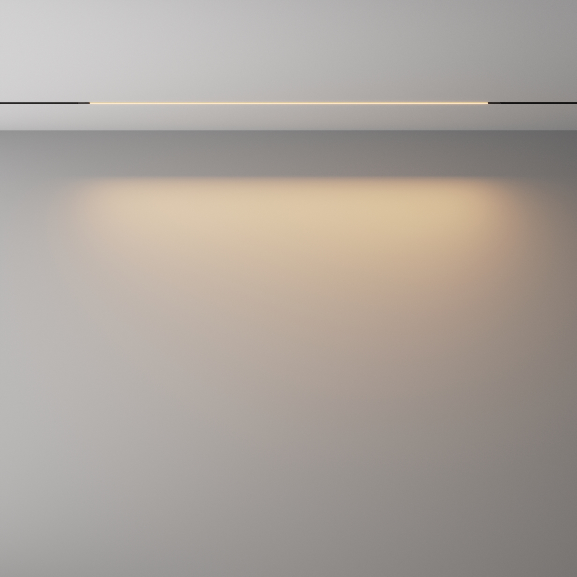 Трековый светильник Basis Exility X 3000K 18Вт 120° 89*1*-1 см, *LED*18W, 870K, Maytoni Technical  TR240-2-18W3K-B, Черный