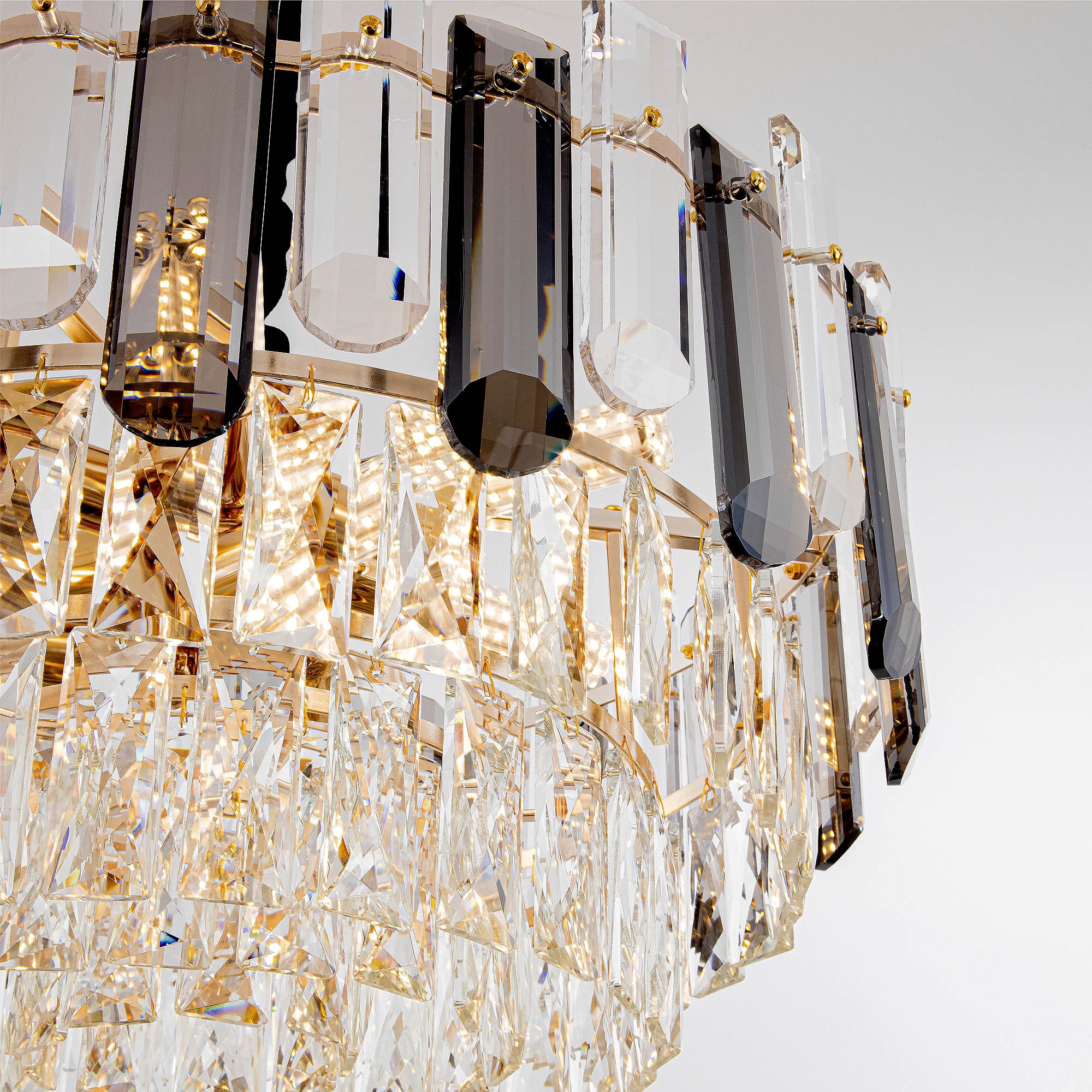 Подвесная люстра 63x63x40см, Е14, 12x40Вт, , Modelux ML.9006.12 GD-SM Золото