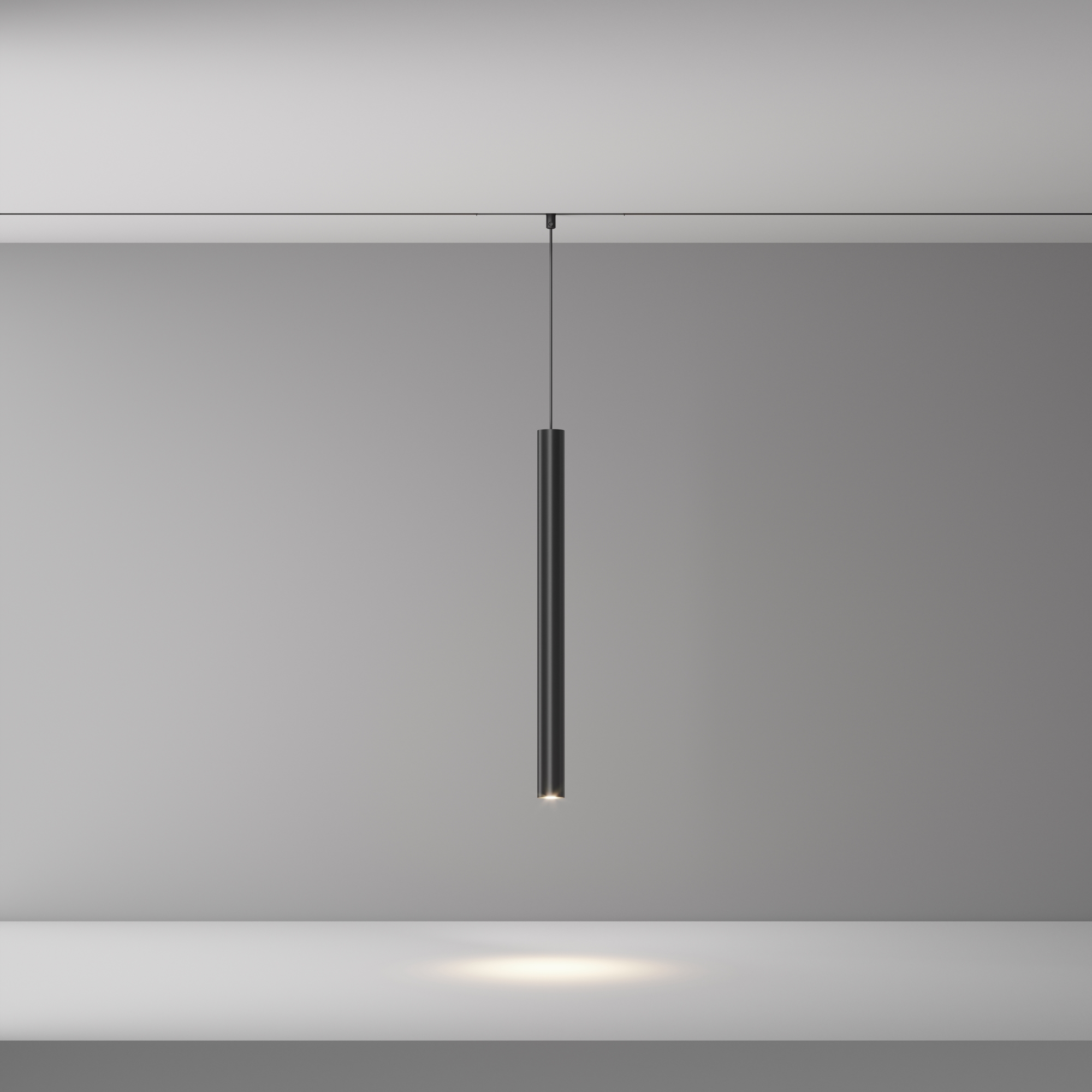 Трековый светильник Focus Led Exility X 4000K 7Вт 36° 16*1*-40 см, *LED*7W, 700K, Maytoni Technical  TR245-7W4K-B, Черный