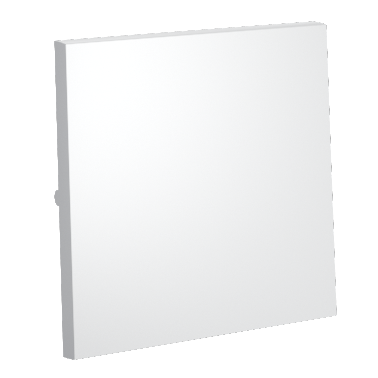 Клавиша для выключателя/переключателя одноклавишного, белый матовый Voltum S70 VLS000102, Пластик Soft touch