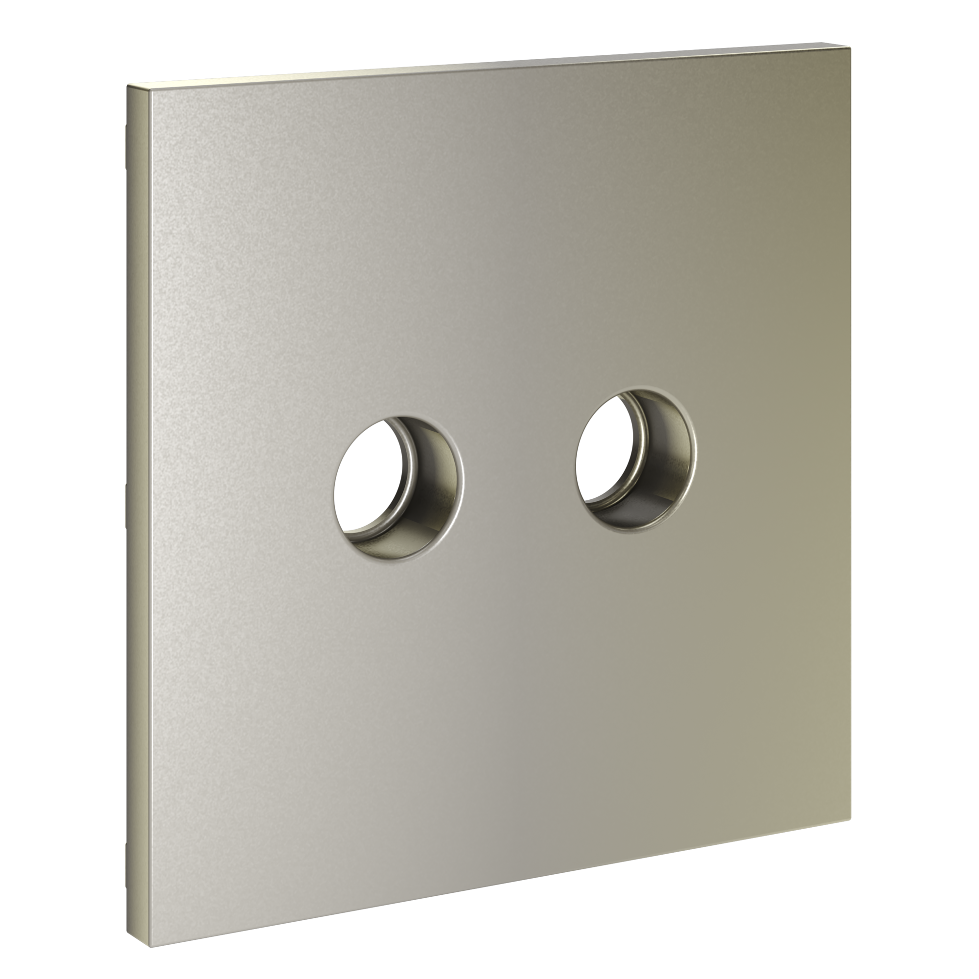 Накладка для розетки телевизионной оконечной TV+SAT, шелк Voltum S70 VLS001604, Пластик Soft touch