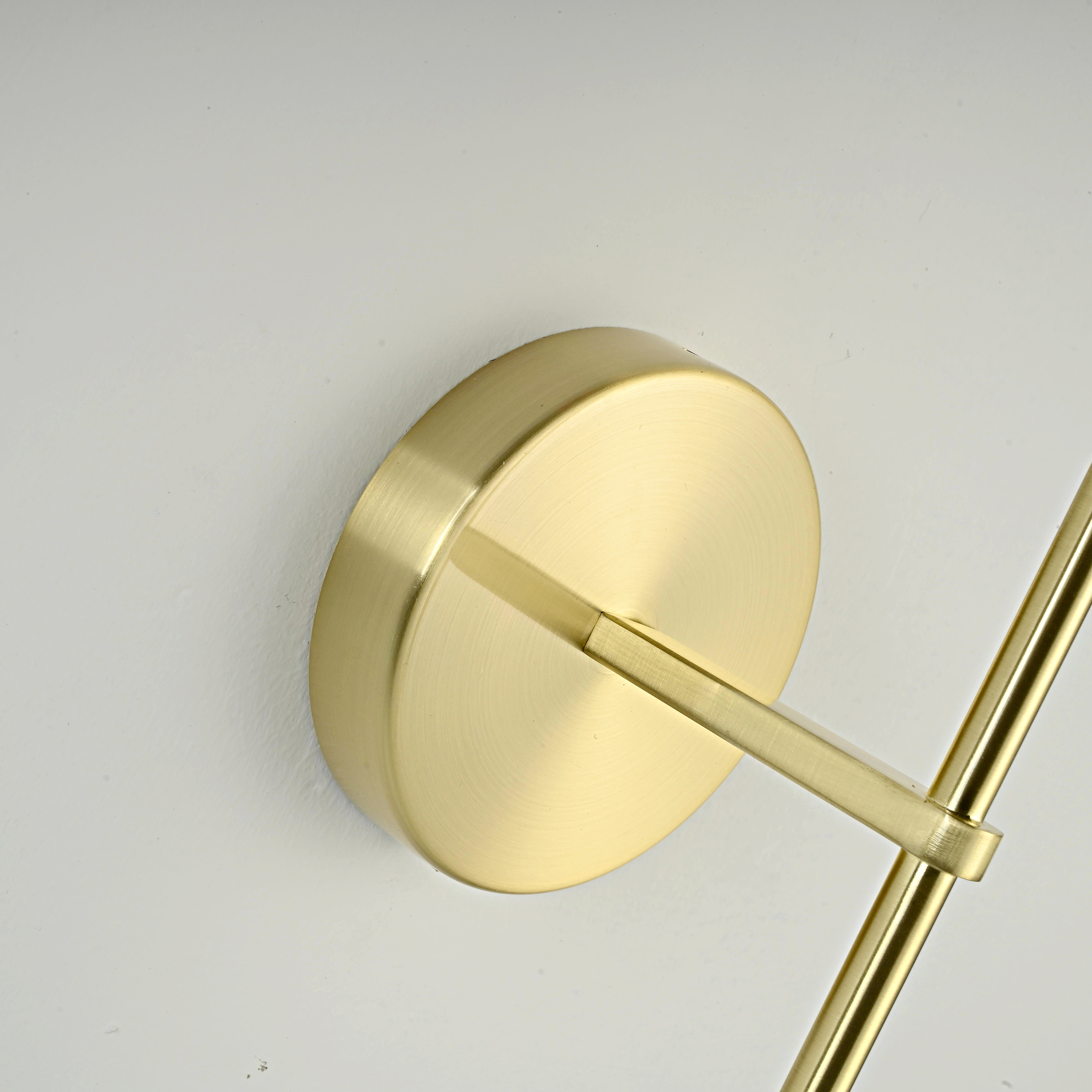 Бра TORCHE DE VERRE wall lamp 10*10*51 см, 1*G9*40W, ImperiumLoft 44.394, Латунь