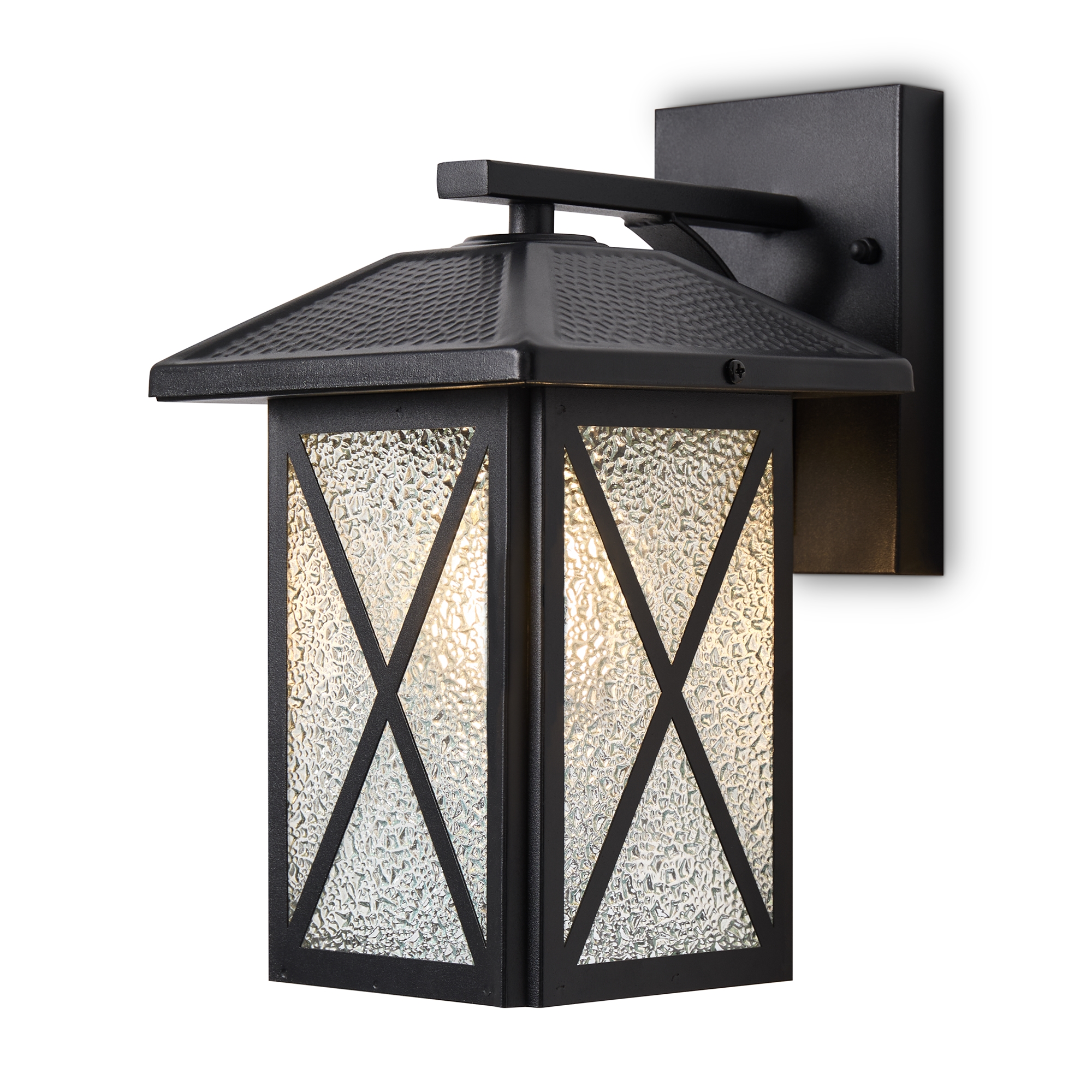 Уличное бра 20*15*-24,5 см, 1*E27*40W Voltega  VGL7214WL-01B1, Черный