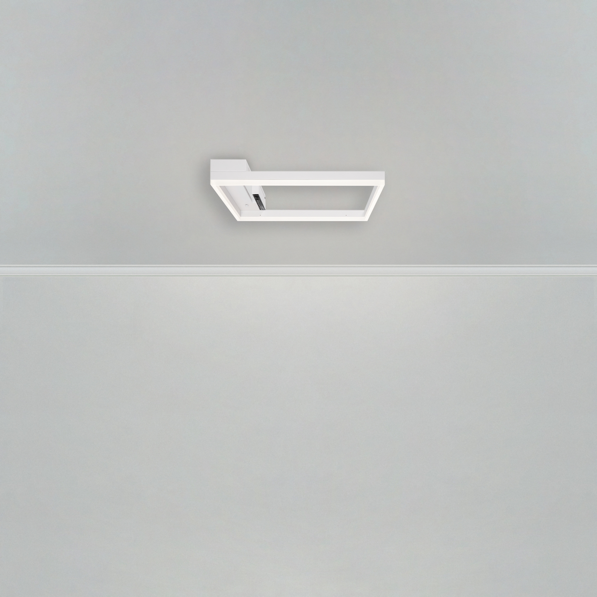 Светильник 50*50*-7,5 см, *LED*77W, Freya Рамка / Frame FR6084CL-L82W, Белый