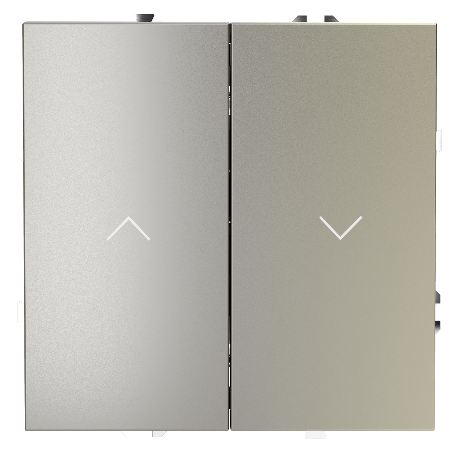 Выключатель встраиваемый для жалюзи 10А, шелк Voltum S70 VLS020704, Пластик Soft touch