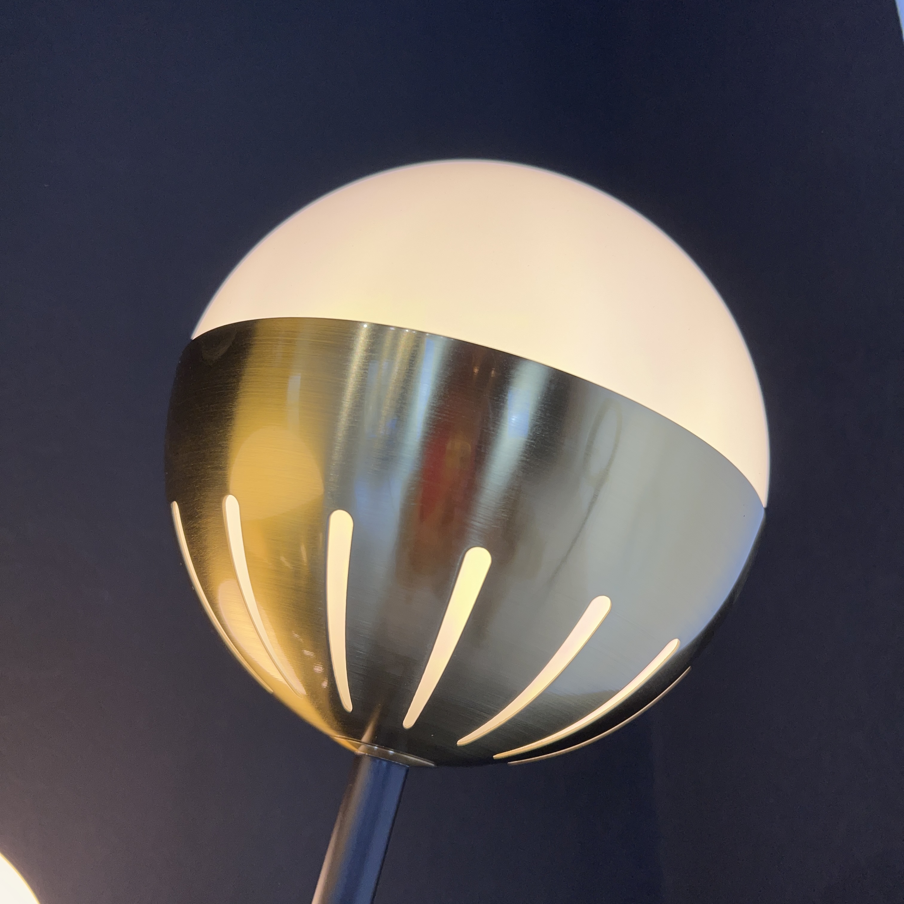 Торшер Caracas Tripod Floor Lamp 50*50*165 см, 3*E27*60W, ImperiumLoft 41.081-0, Чёрный, Латунь