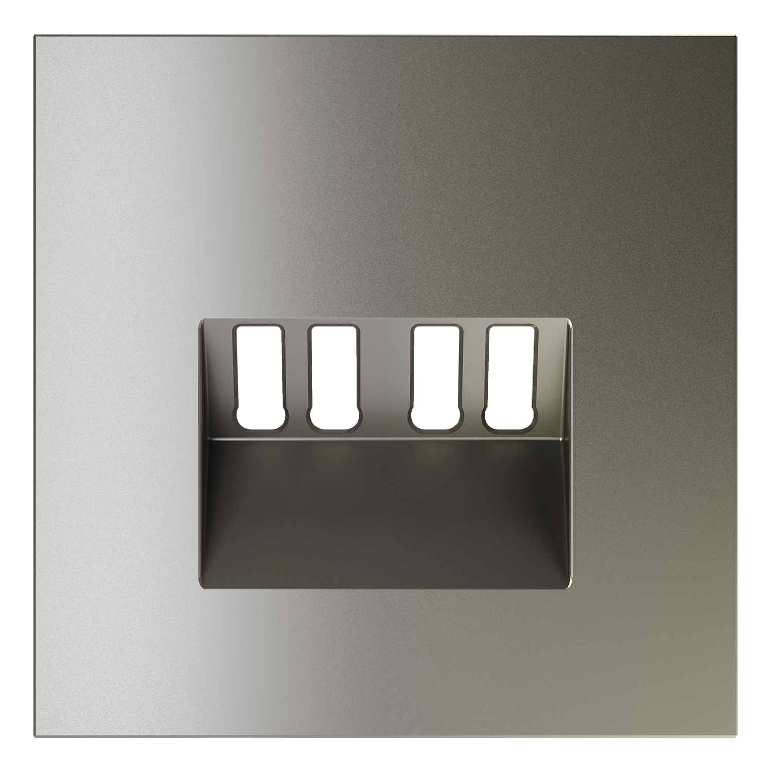 Накладка для розетки акустической 4-местной , шелк Voltum S70 VLS001504, Пластик Soft touch