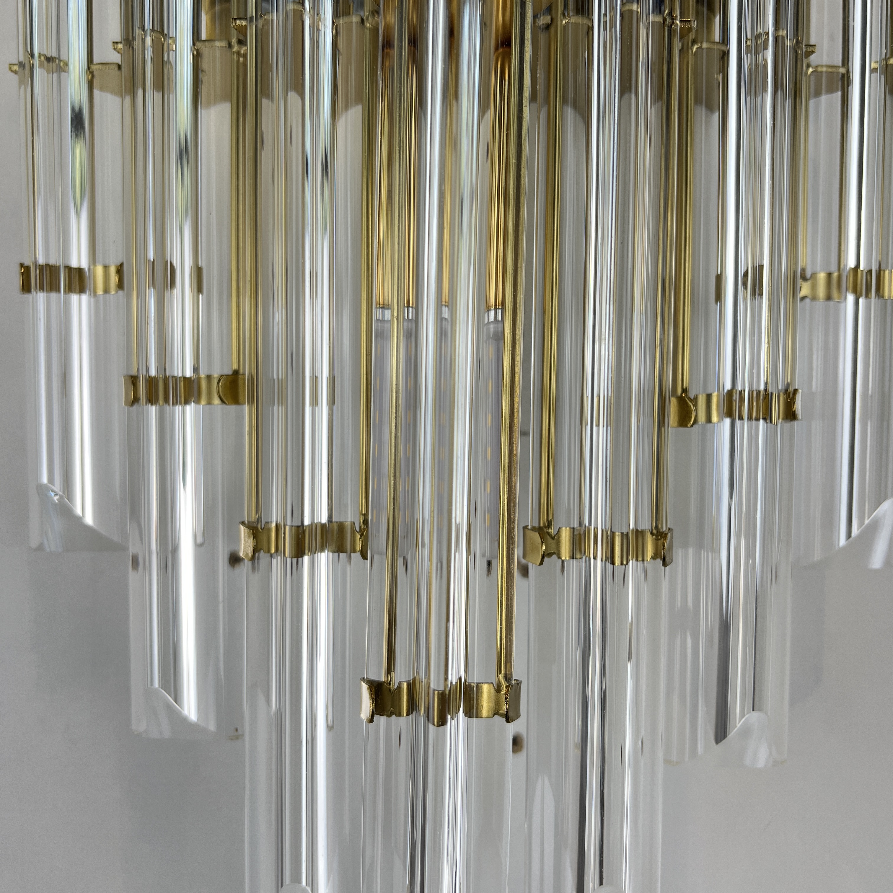 Бра Art Wall Luxury 2 9*22*50 см, 2*E14*40W, ImperiumLoft 44.721, Золотистый