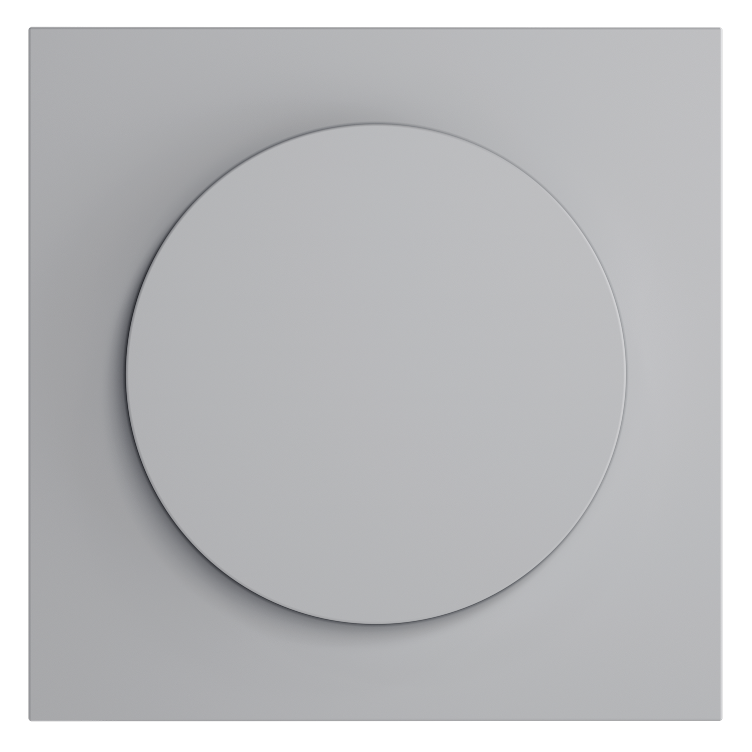 Накладка для светорегулятора поворотно-нажимного, S70, серый Voltum VLS002016