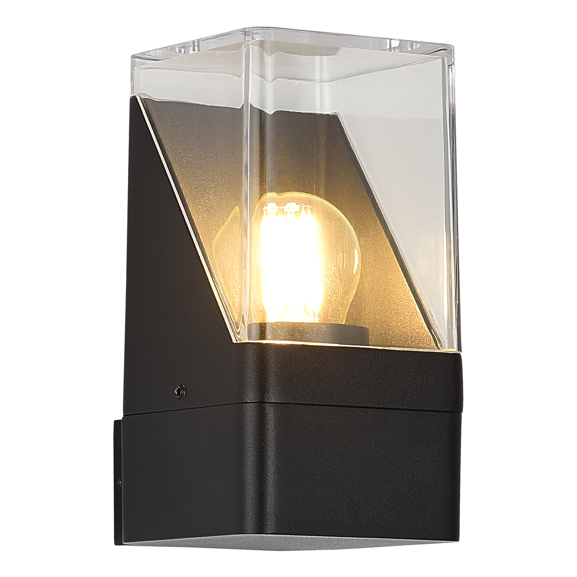 Светильник уличный настенный черный/черный E27 1*15W St Luce  SL9016.401.01