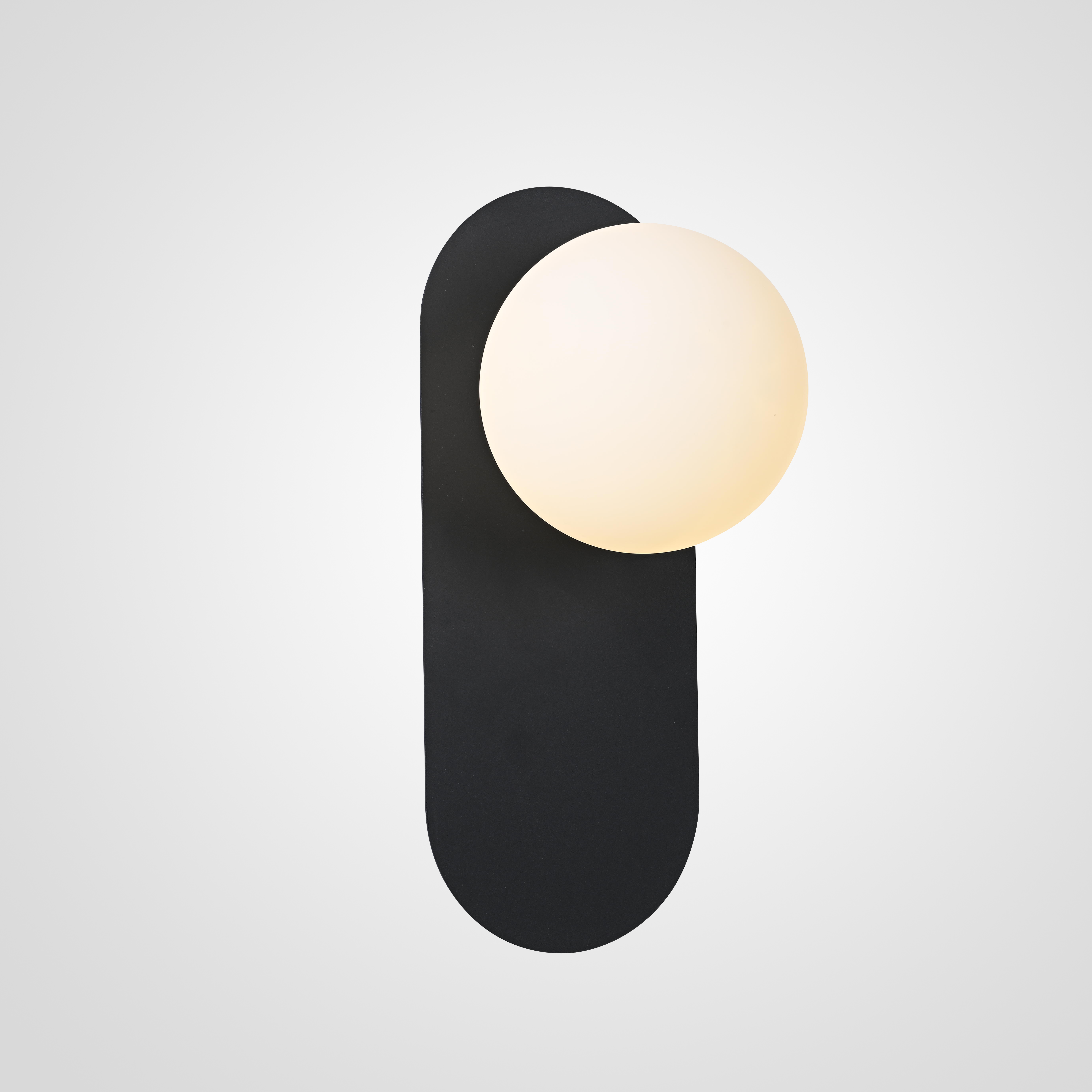 Бра FAST Black 14,6*12,5*31,5 см, 1*G9*40W, ImperiumLoft FAST01, Чёрный