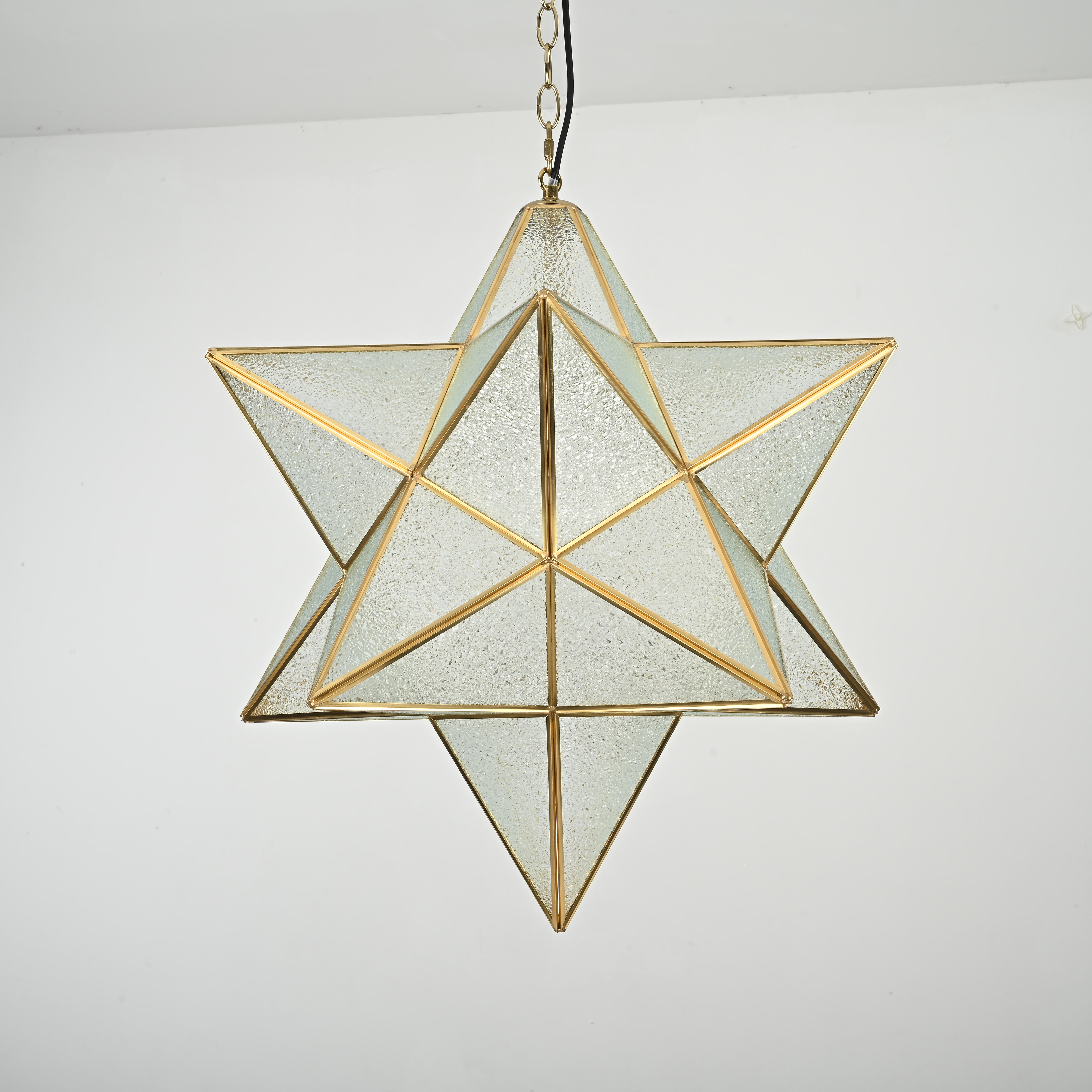 Подвесной светильник Star Effervescent D60 60*60*62 см, 1*E27*60W, ImperiumLoft 40.225, Золотистый