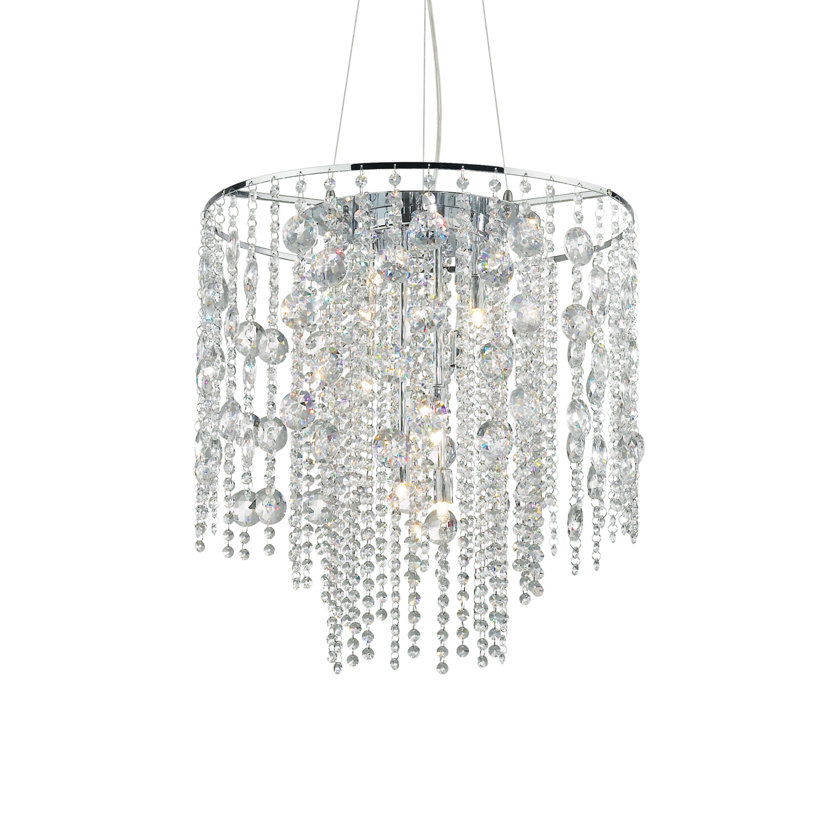 Люстра подвесная ideal lux Evasione SP10 G9 044767. 52/52/40 см