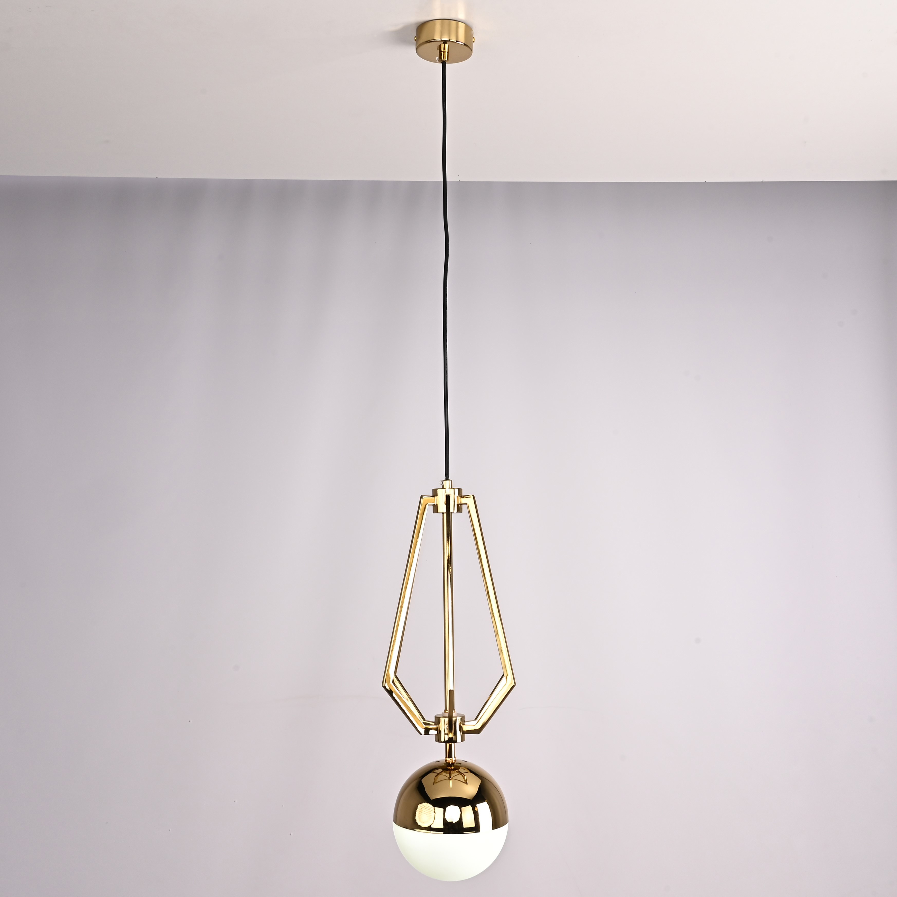 Подвесной светильник Magic Circus D20 20*20*48 см, 1*E27*60W, ImperiumLoft 133230-22, Золотистый