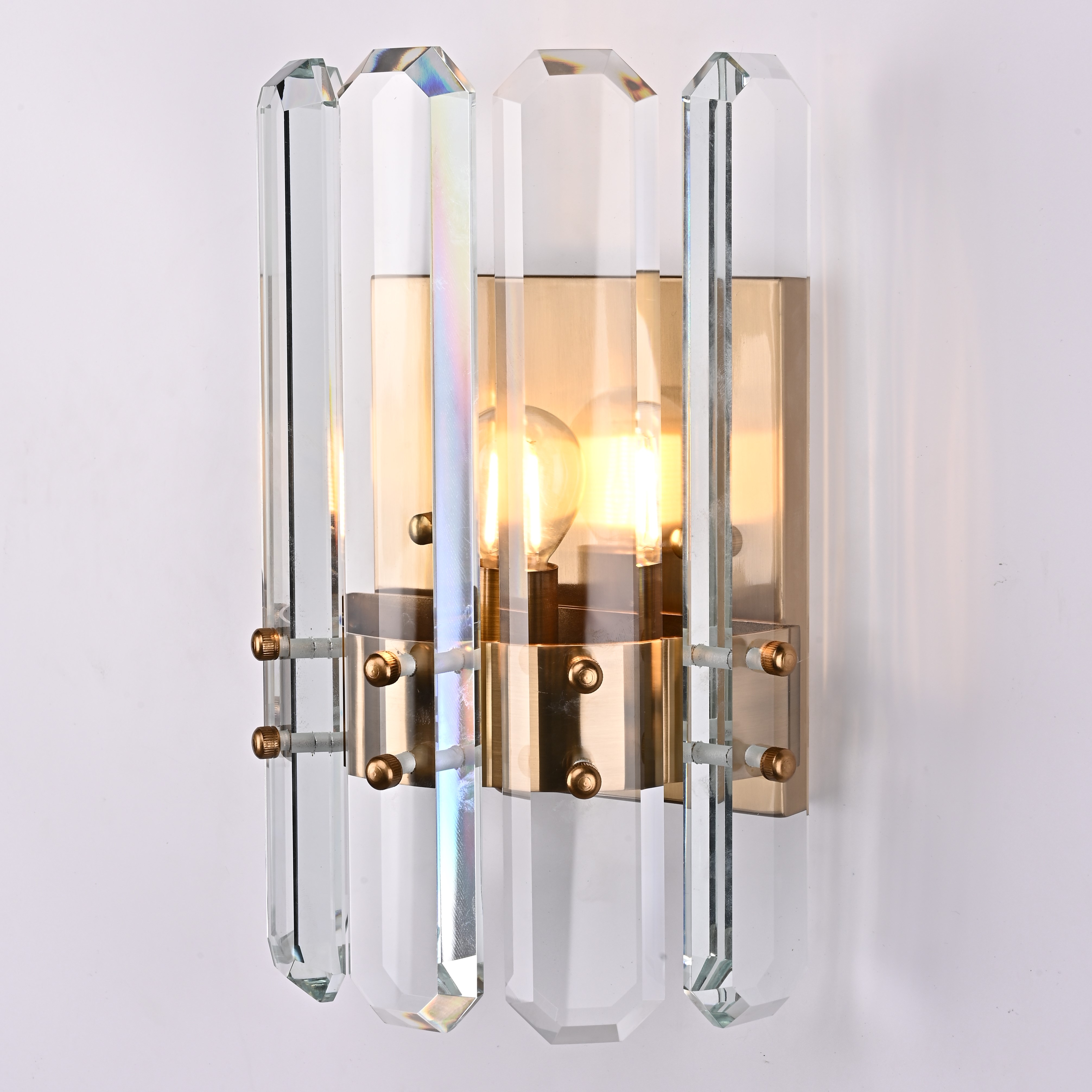Бра Restoration Hardware BONNINGTON bra 59*27*27 см, 1*E14*40W, ImperiumLoft 44.450, Латунь