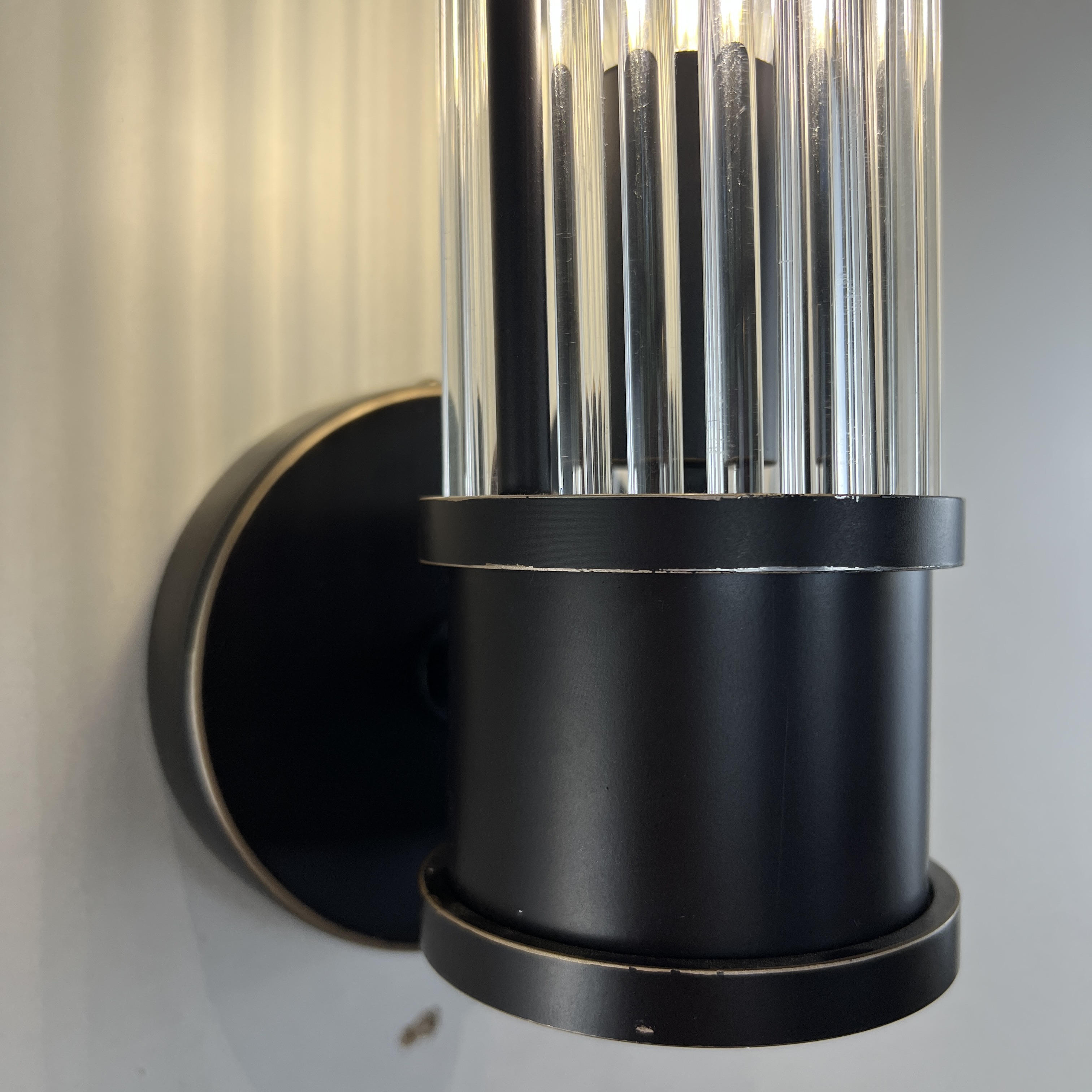 Бра Ralph Lauren Allen Single Sconce 13*12*27 см, 1*E14*60W, ImperiumLoft 44.664, Чёрный