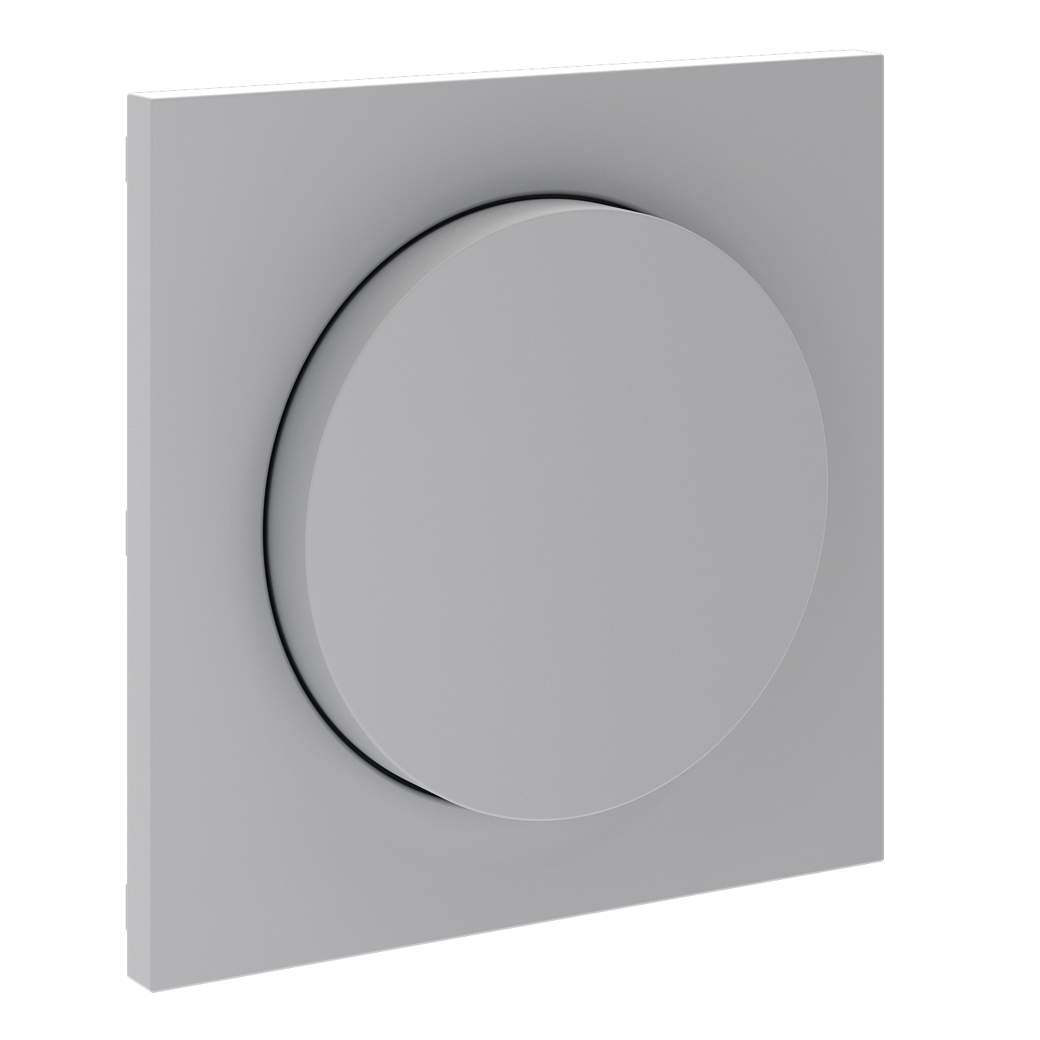 Накладка для светорегулятора поворотно-нажимного, S70, серый Voltum VLS002016