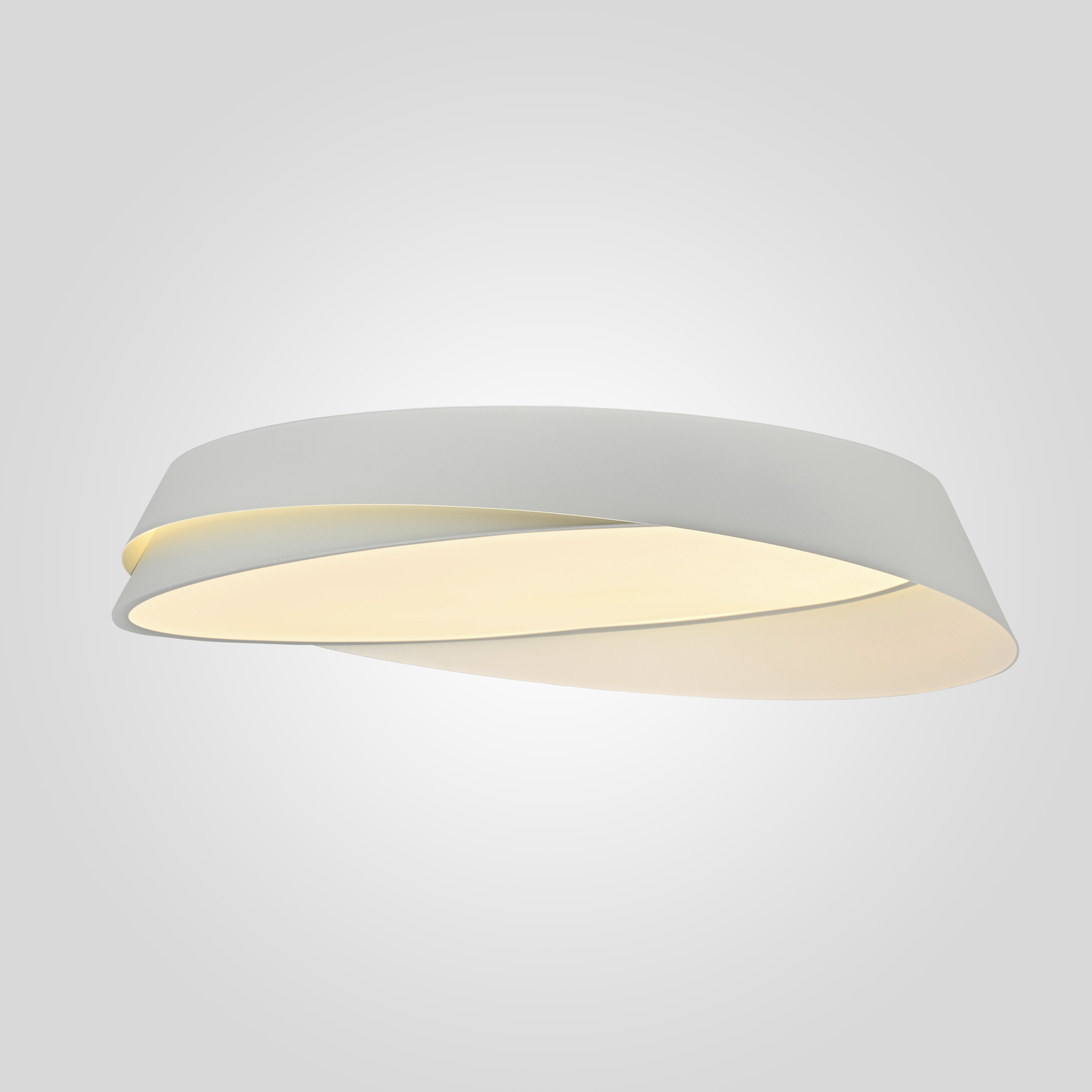 Потолочный светильник SHELL D50 White 15*55*55 см, 4*LED*13W, 3000, 4000, 5000K, ImperiumLoft SHELL, Белый