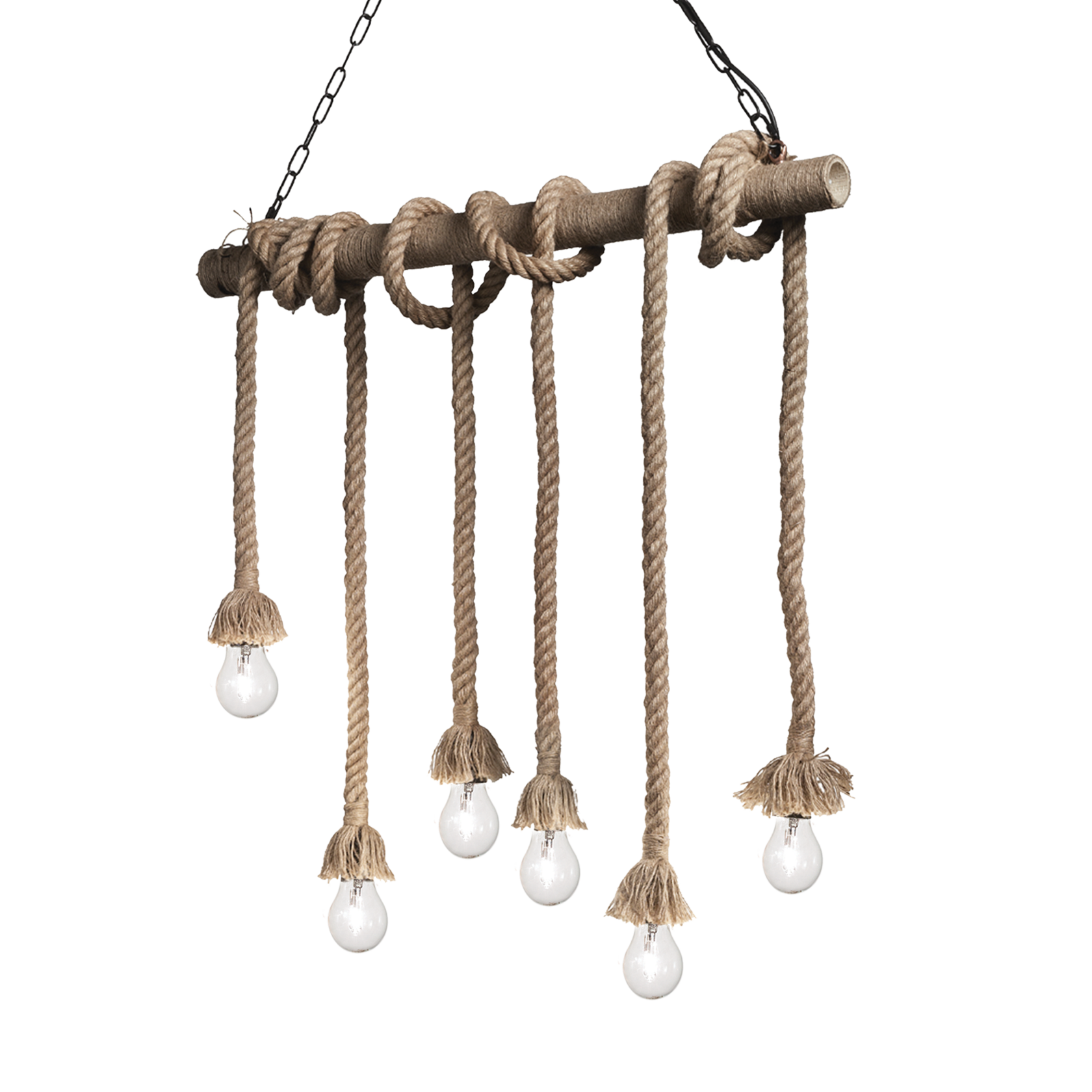 Люстра подвесная ideal lux Canapa SP6 макс.6x15Вт Е27 134826.  см