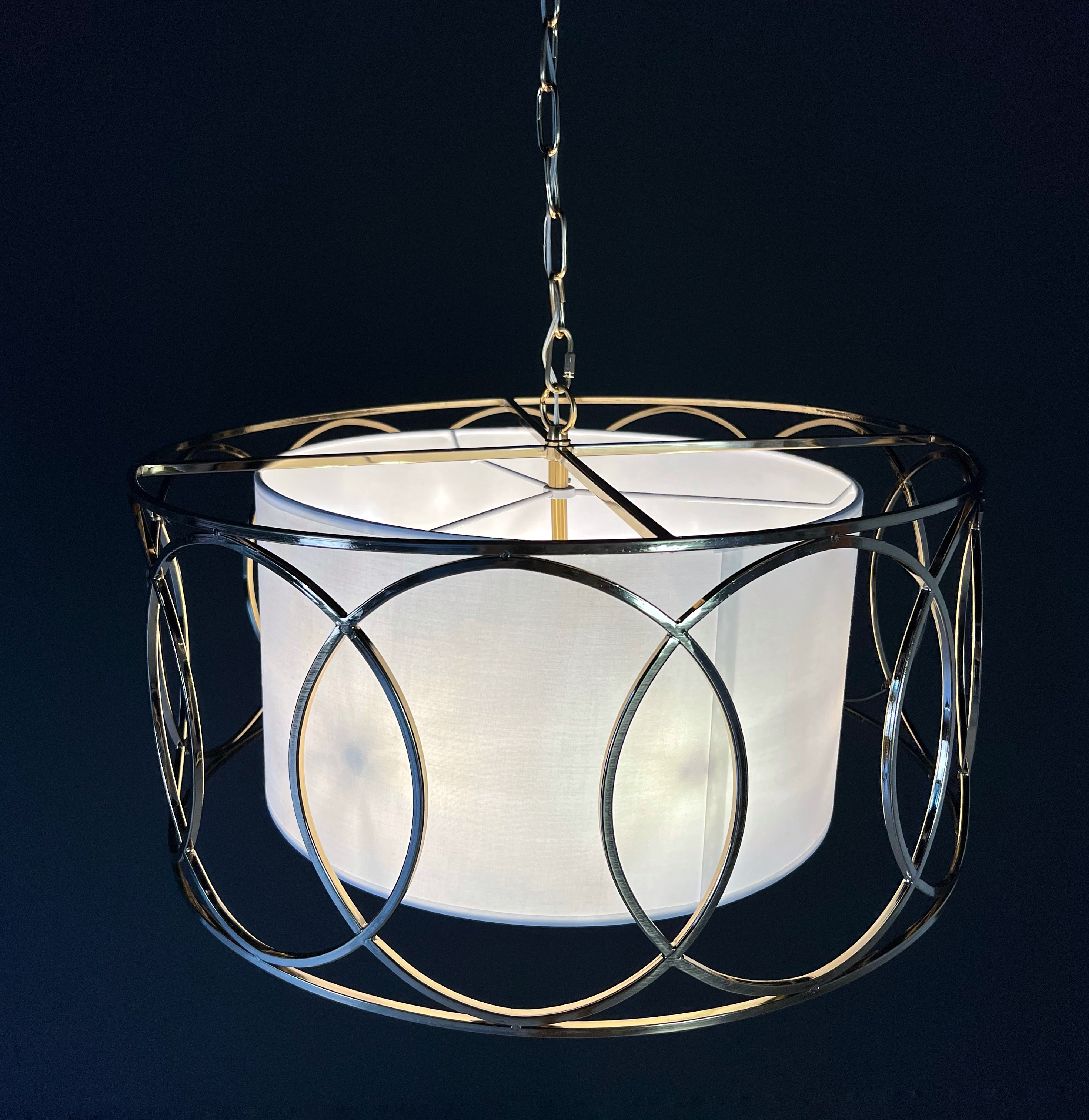 Люстра Antic solo chandelier 55*55*25 см, 6*E14*40W, ImperiumLoft 40.263, Золотистый