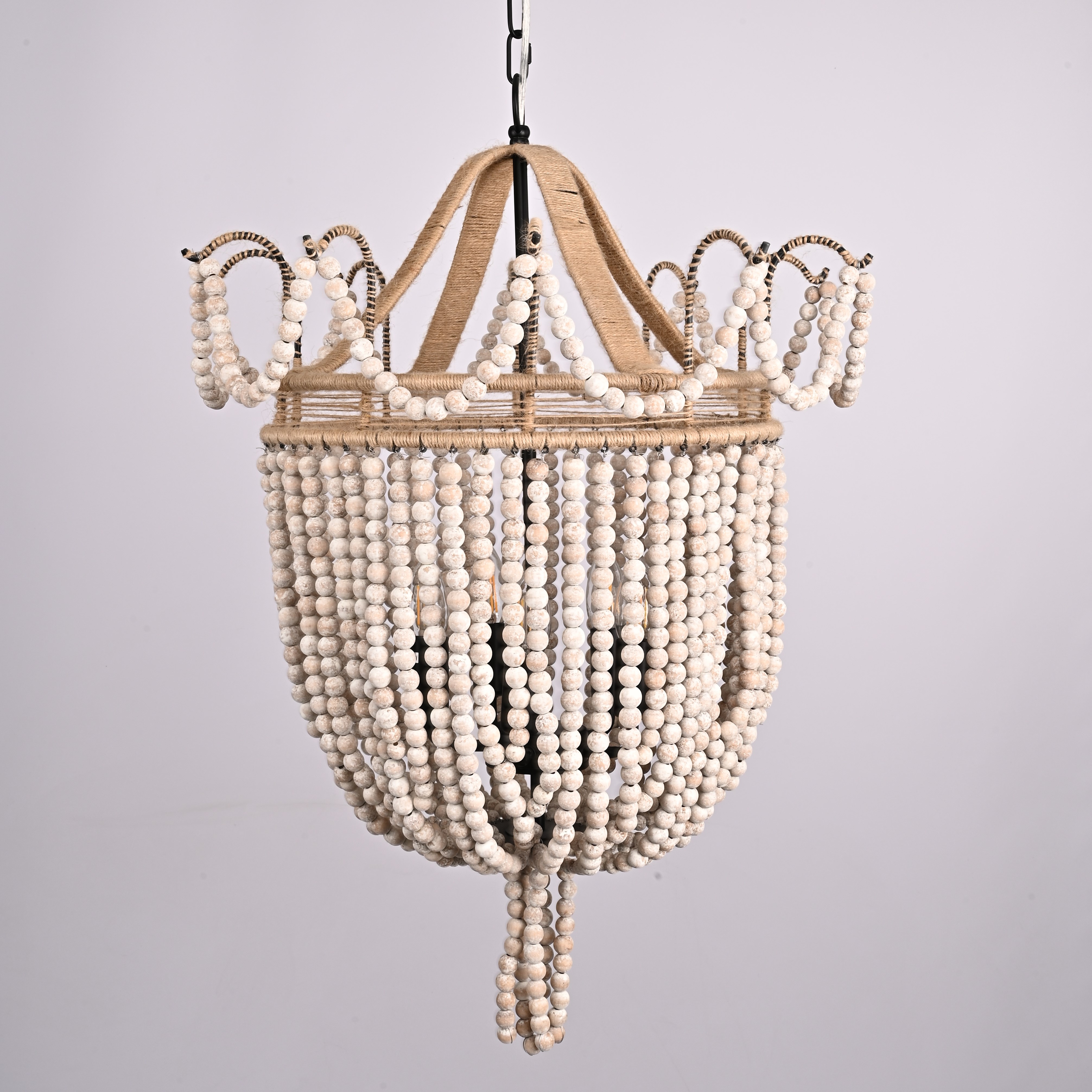 Подвесная люстра Adelin Chandeliers 57*57*90 см, 5*E14*40W, ImperiumLoft 40.3181-2, Бежевый
