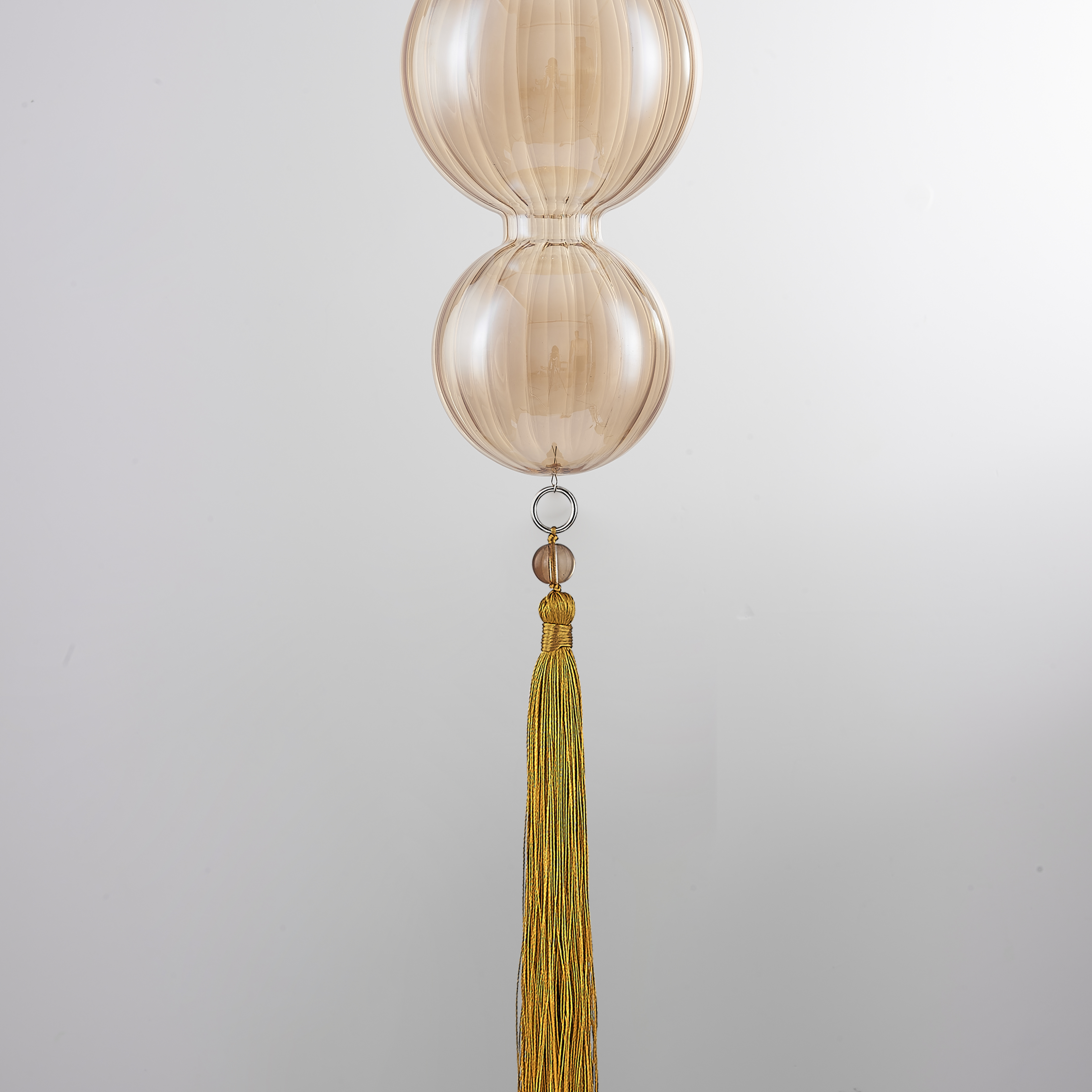 Подвесной светильник Heathfield Lighting - Medina Pendant Brown 17*17*80 см, 1*E27*60W, ImperiumLoft 40.2682-0, Золотистый