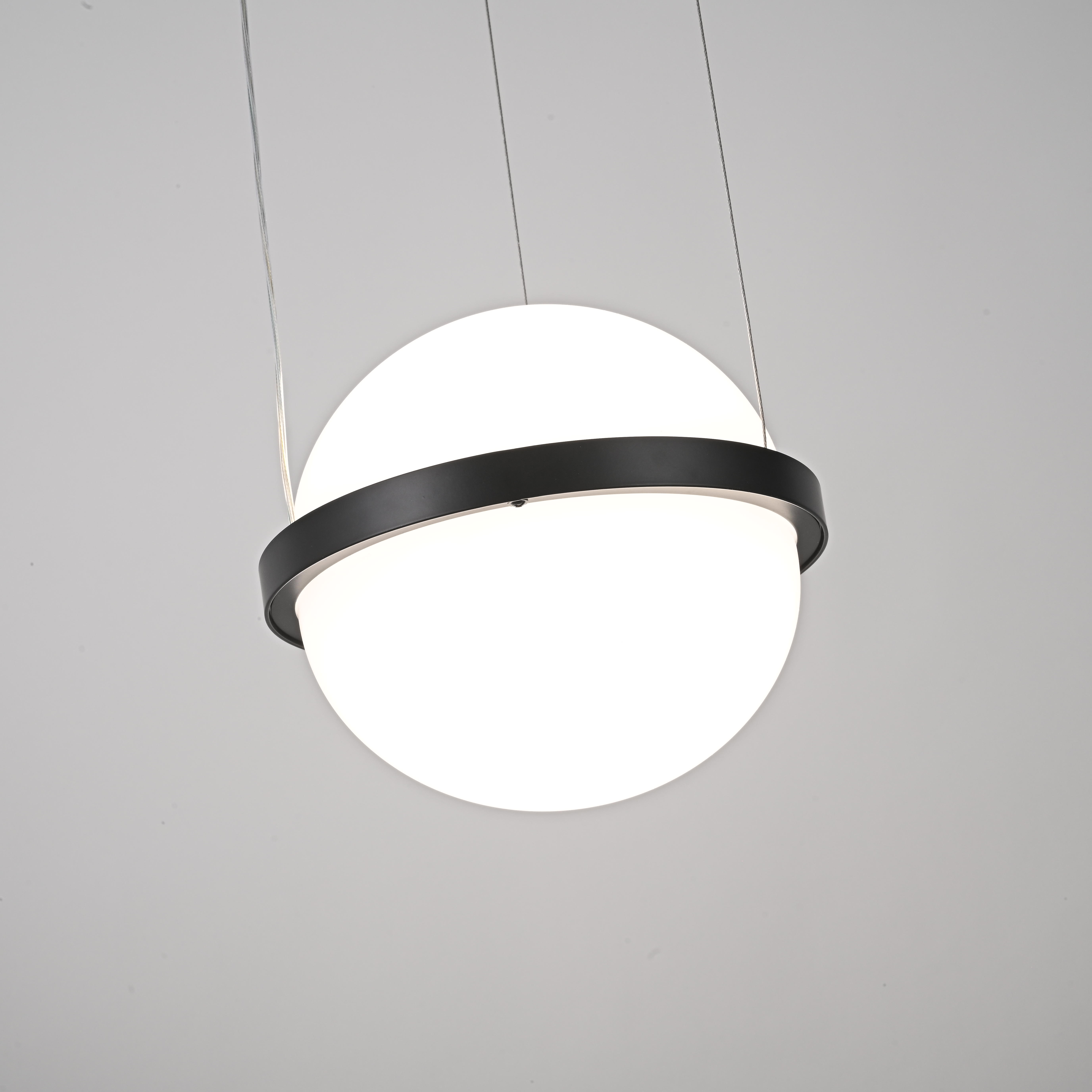 Подвесной светильник PALMA lamp Шар 22*22*250 см, 1*LED*9W, 3000, 4000, 6000K, ImperiumLoft 22.93727, Серый