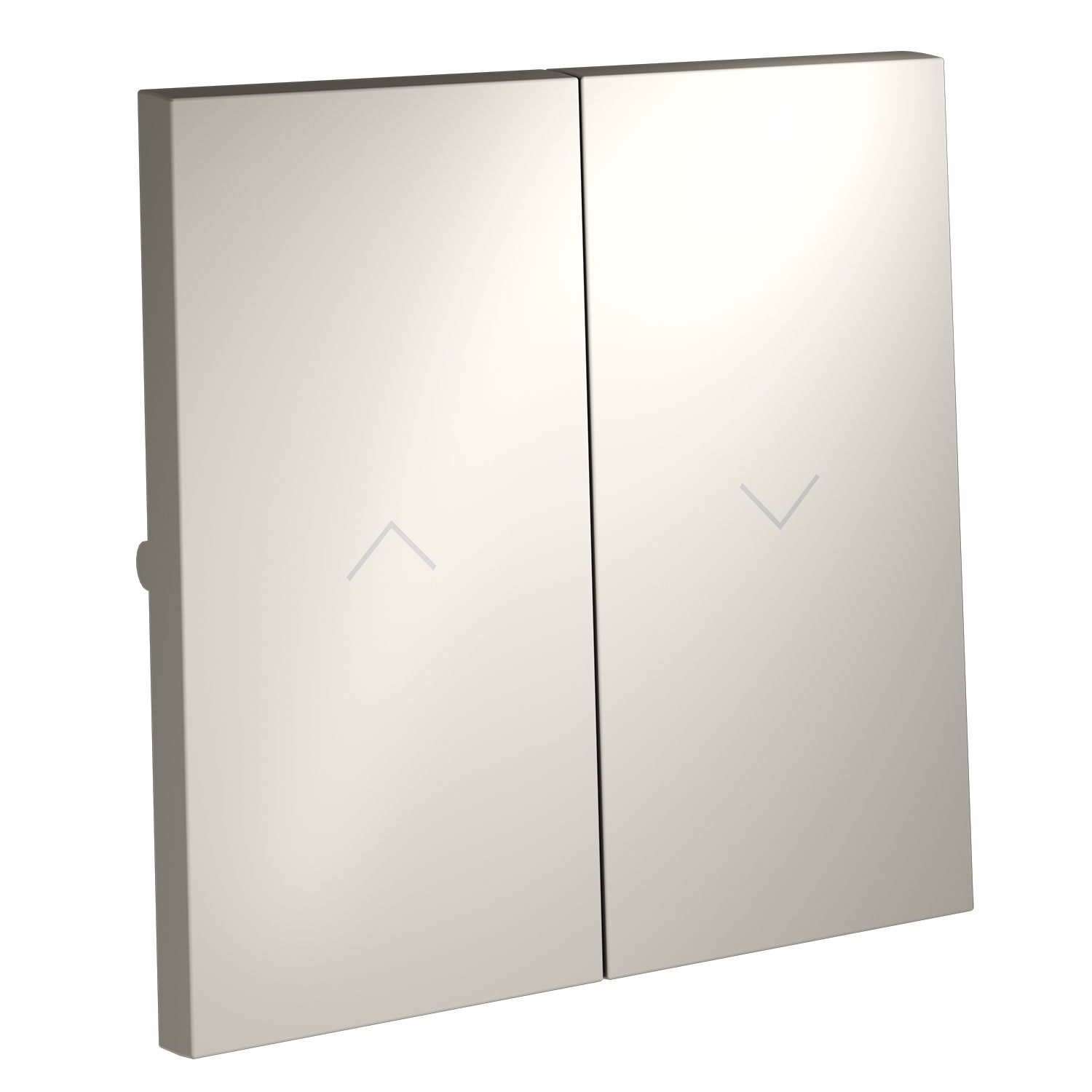 Клавиши для выключателя жалюзи, кашемир Voltum S70 VLS002503, Пластик Soft touch