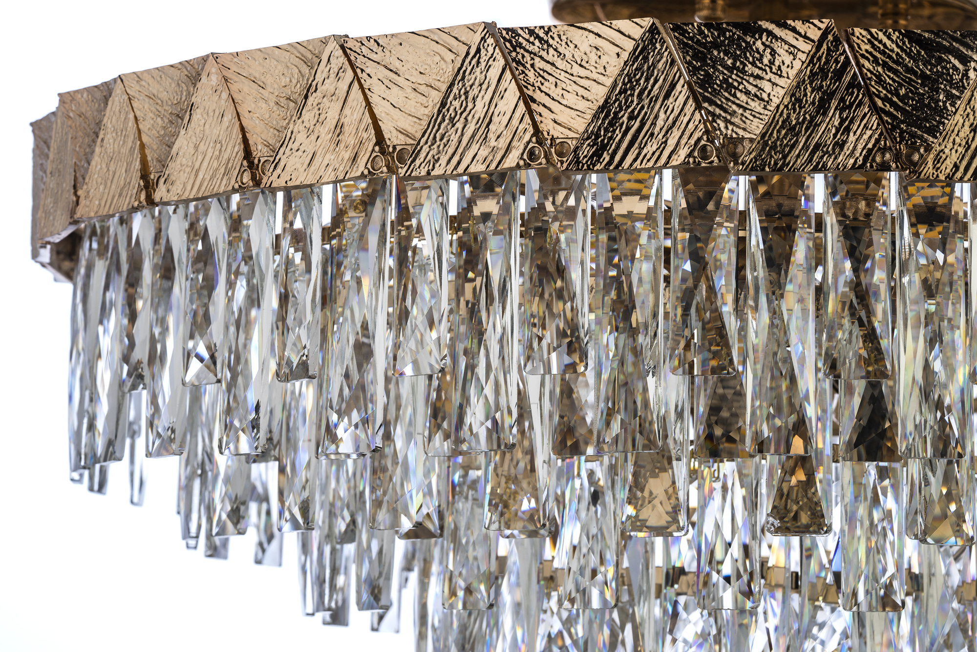 Люстра подвесная *56,5*44 см, 12*E14*40W, Arti Lampadari Vaglia Vaglia E 1.5.60.100 G, золото