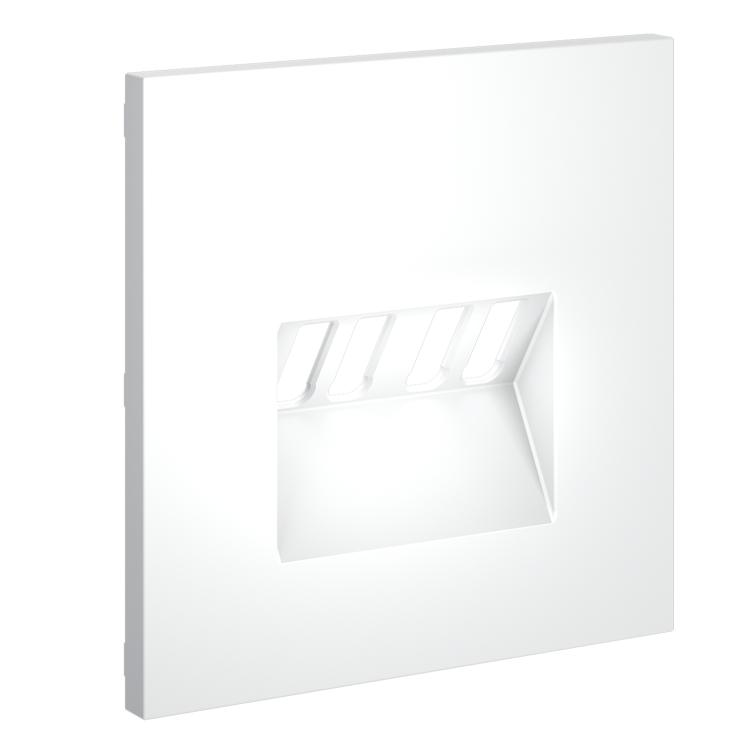 Накладка для розетки акустической 4-местной , белый матовый Voltum S70 VLS001502, Пластик Soft touch