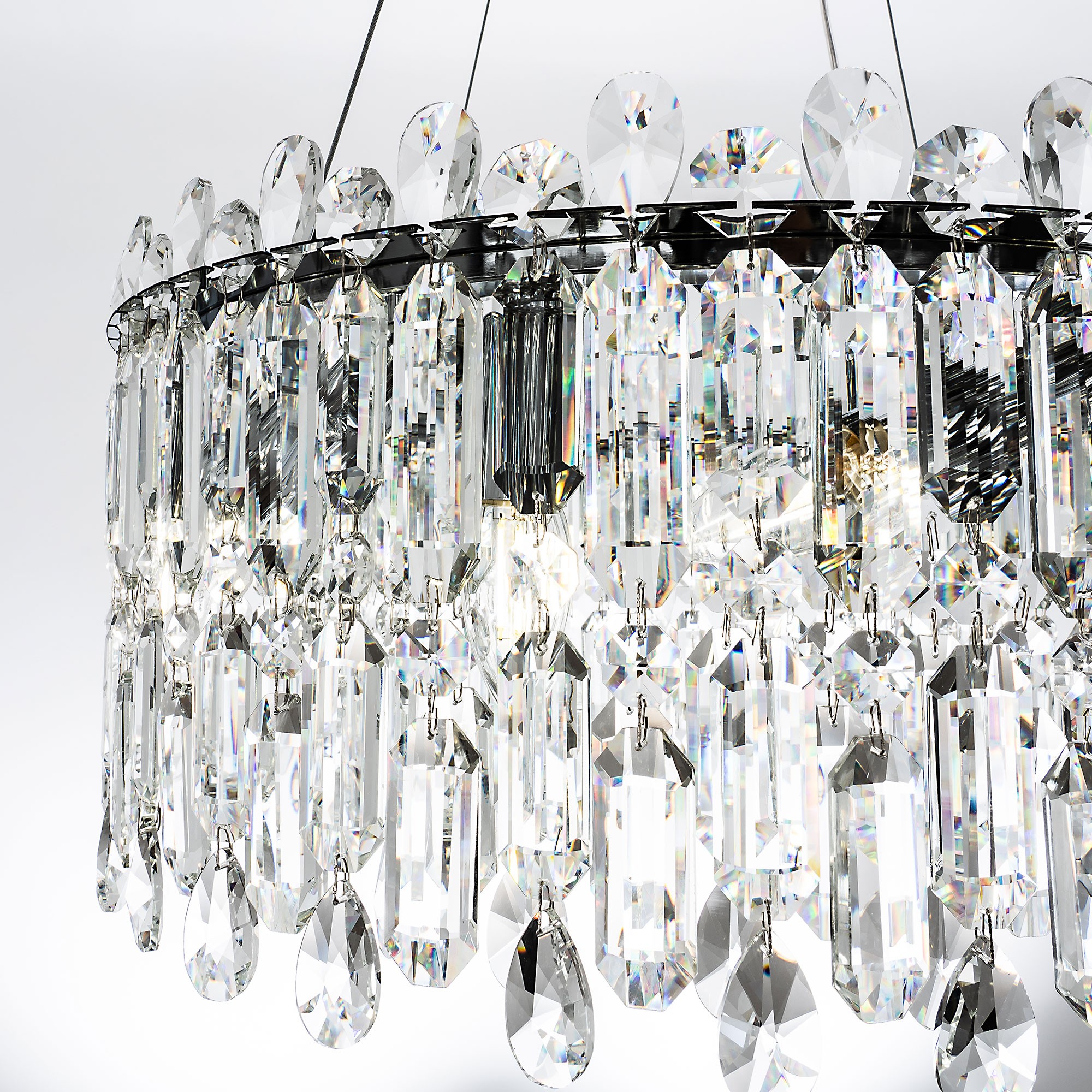 Подвесная люстра 60 см MODELUX ML.837.14 CR хром