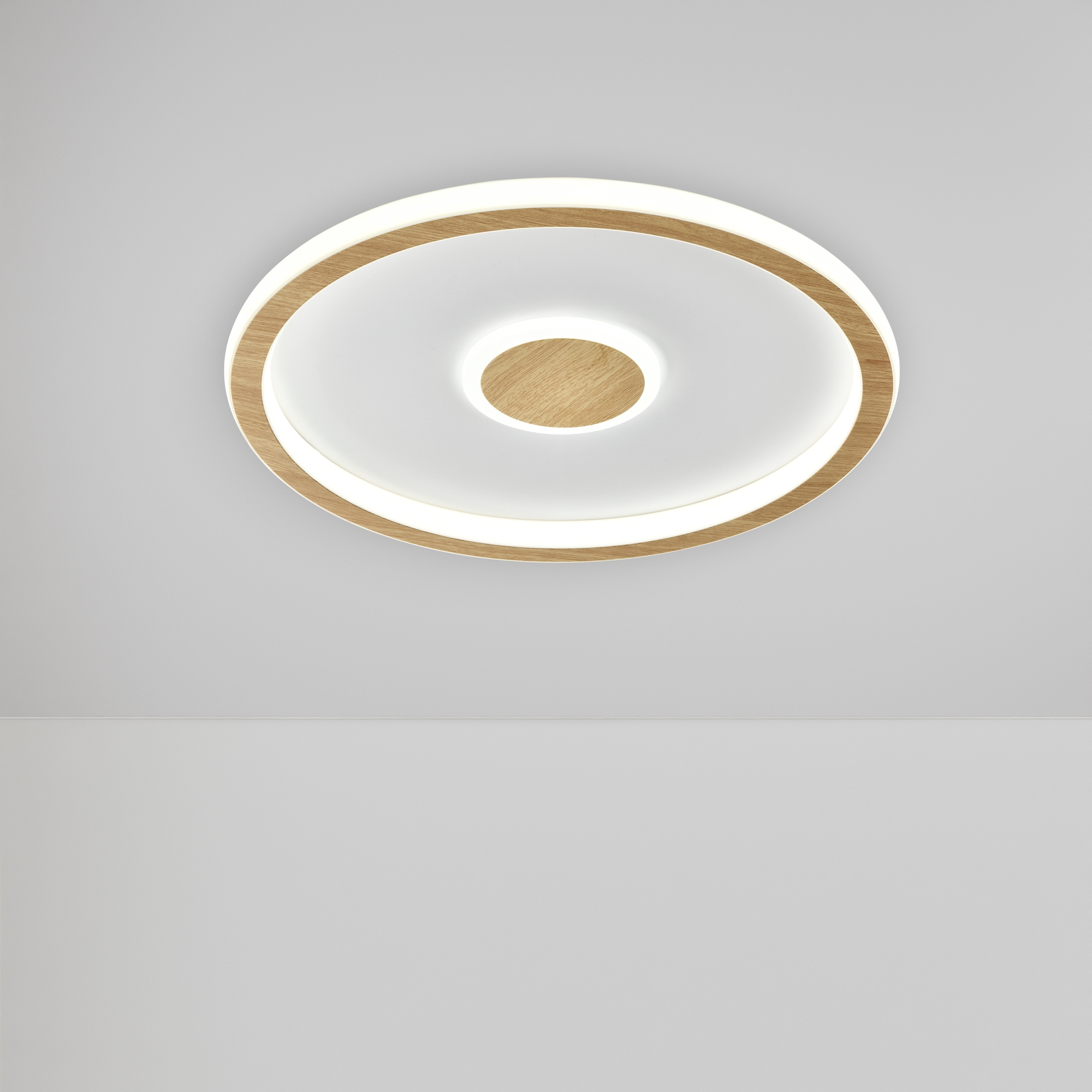 Светильник *60*-5,6 см, *LED*80W, Freya Орбита / Orbit FR5421CL-L80BG, Сосна