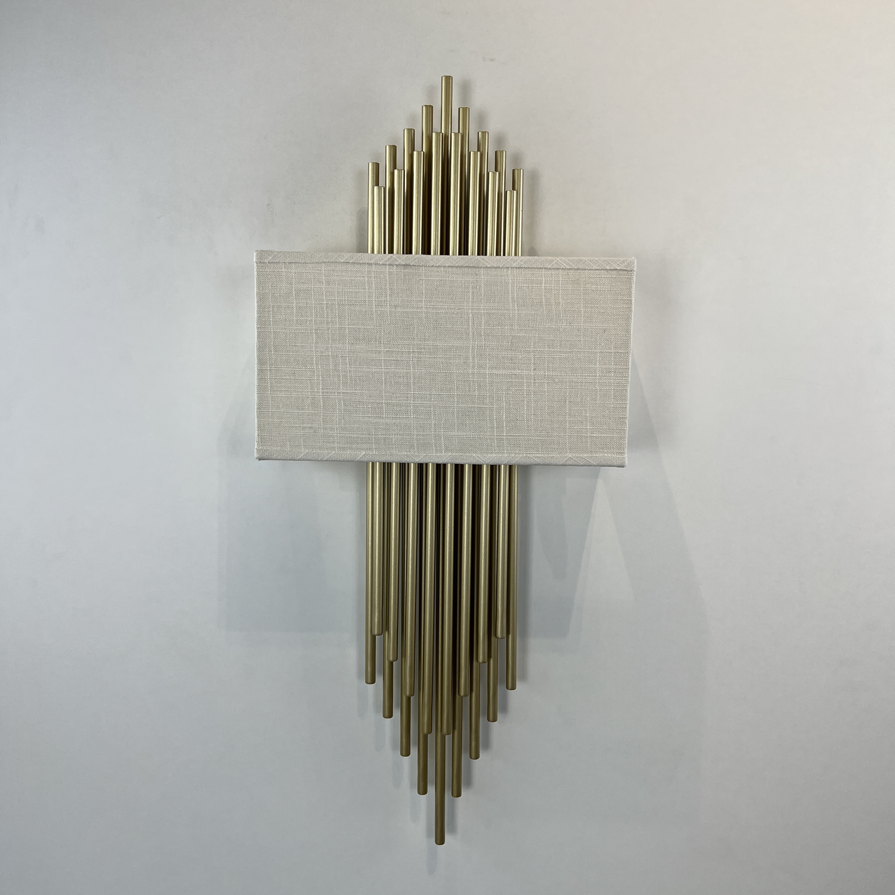 Бра Sohne CG 90-0009 FIORE White H65 W29 29*29*65 см, 2*E14*40W, 3000K, ImperiumLoft 44.27, Золотистый