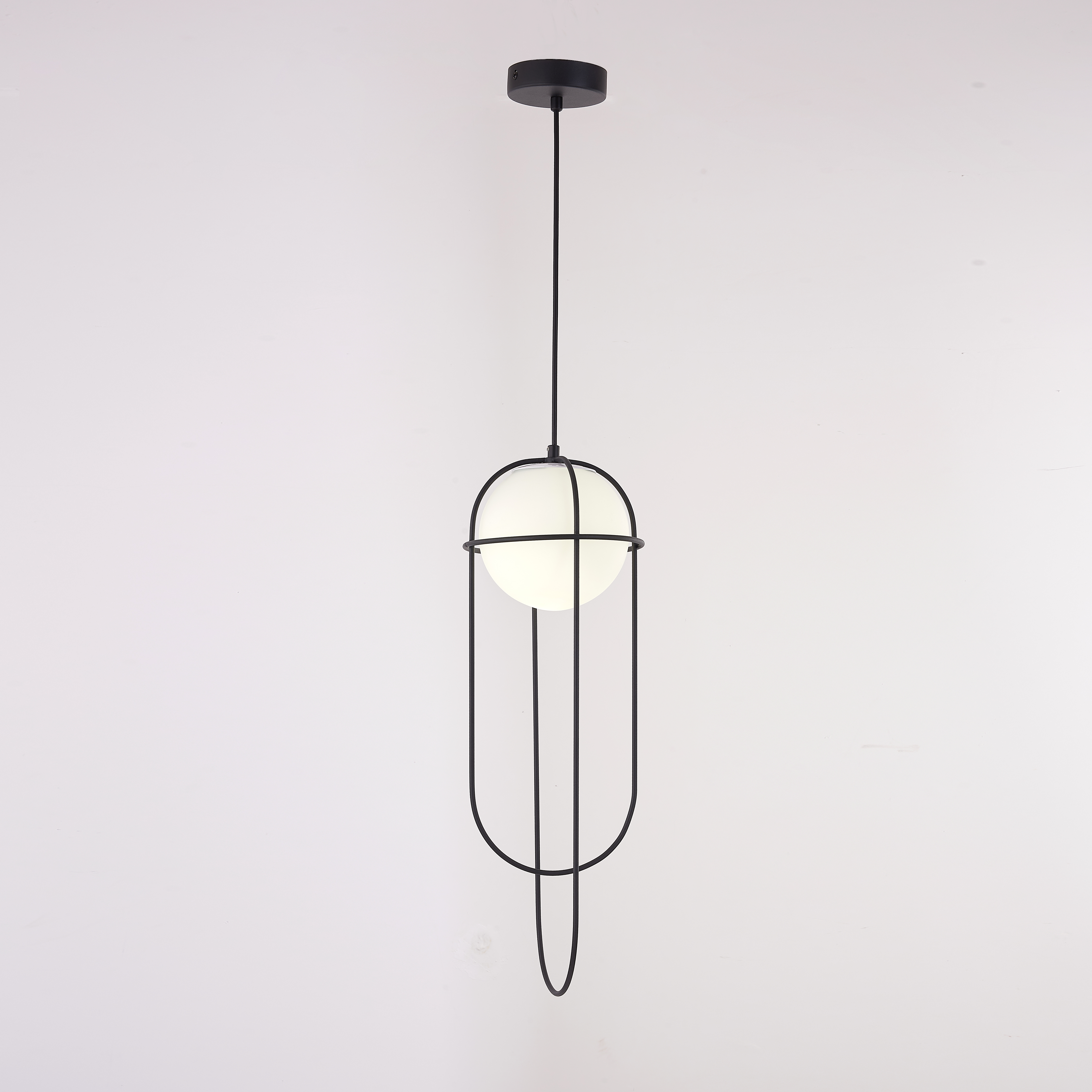Подвесной светильник ASCENT 18*18*53 см, 1*E27*60W, ImperiumLoft 40.3241, Чёрный