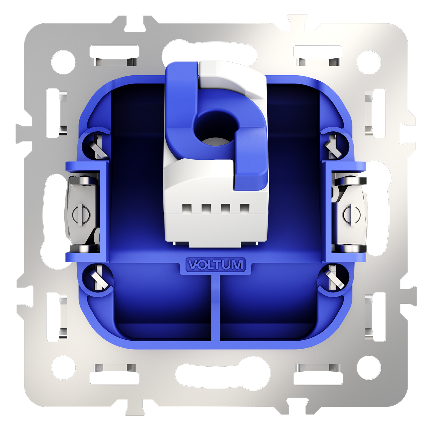 Механизм розетки компьютерной RJ45 кат.6, S70 Voltum S70 VLS0601M, Металл