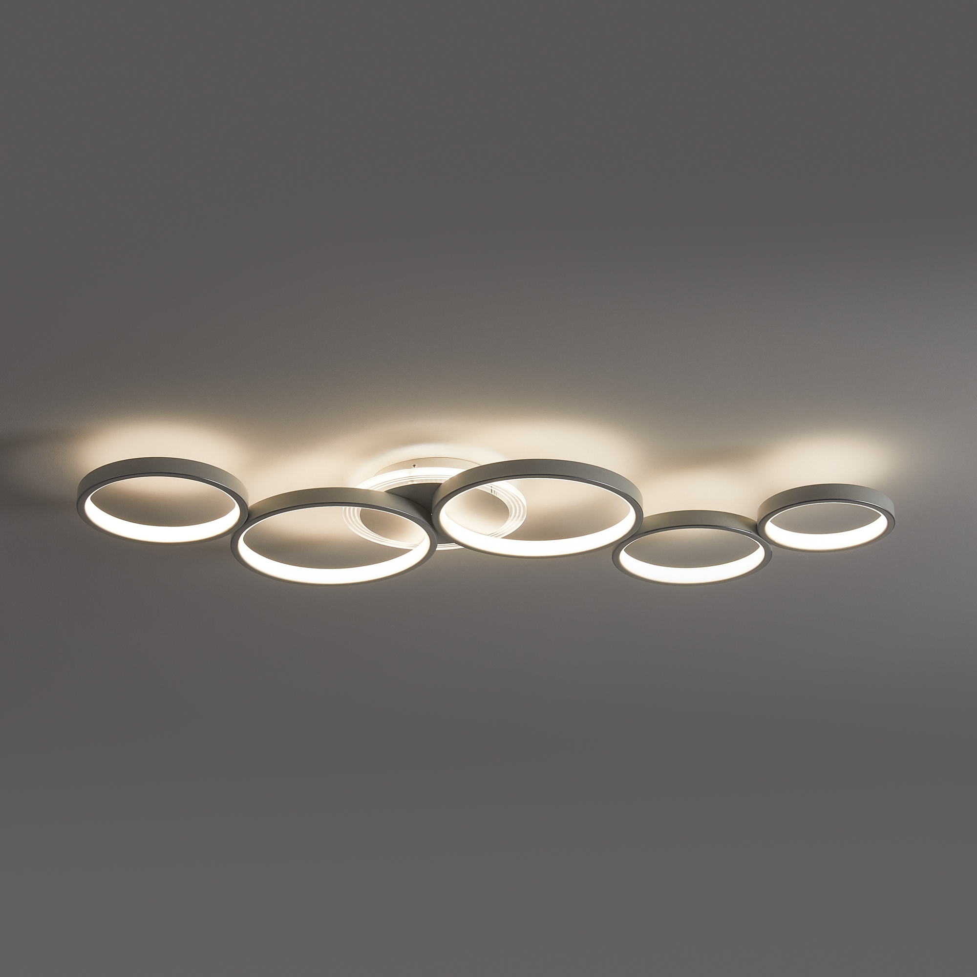 Светильник 94,5*40,5*6-6 см, *LED*150W, 3000-5700K, Freya Нео Гео/Neo Geo FR6201CL-L150W, Белый
