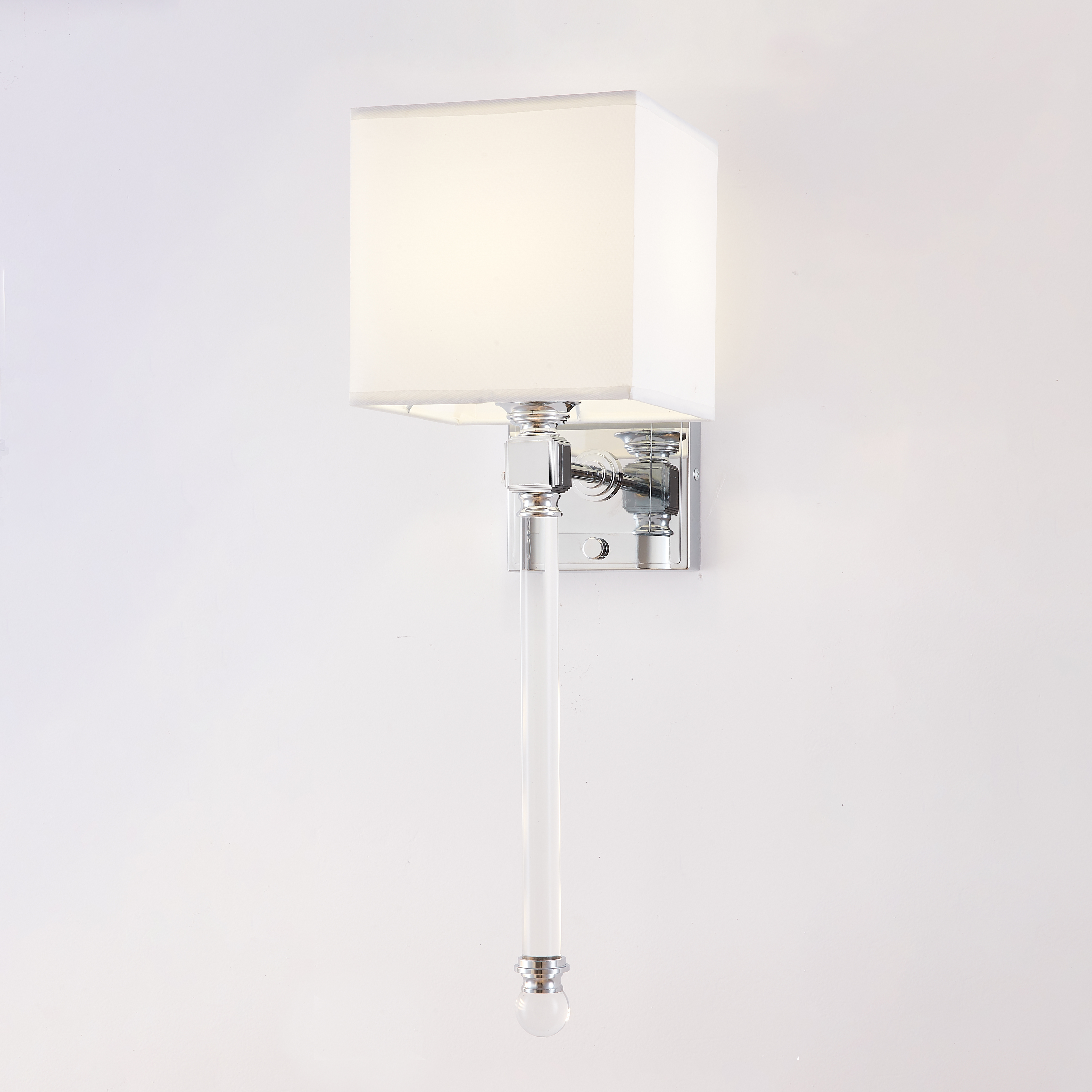 Бра Regina Andrew Crystal Sconce 17,7*15,4*59 см, 1*E14*40W, ImperiumLoft 44.466, Серебристый, Прозрачный