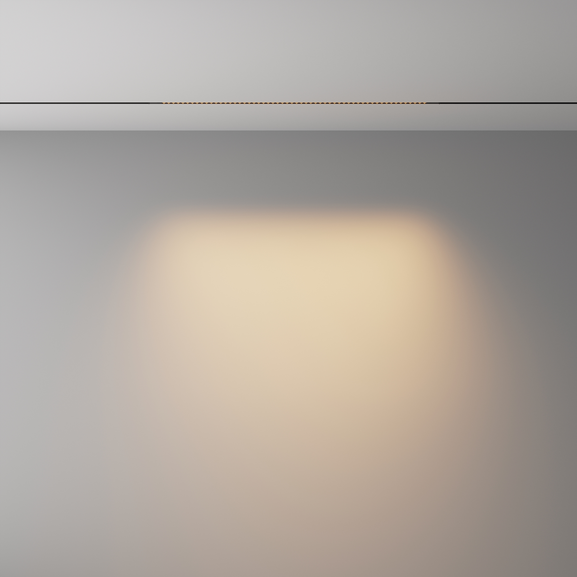 Трековый светильник Points Exility X 3000K 12Вт 40° 61*1*-1 см, *LED*12W, 1310K, Maytoni Technical  TR241-2-12W3K-B, Черный