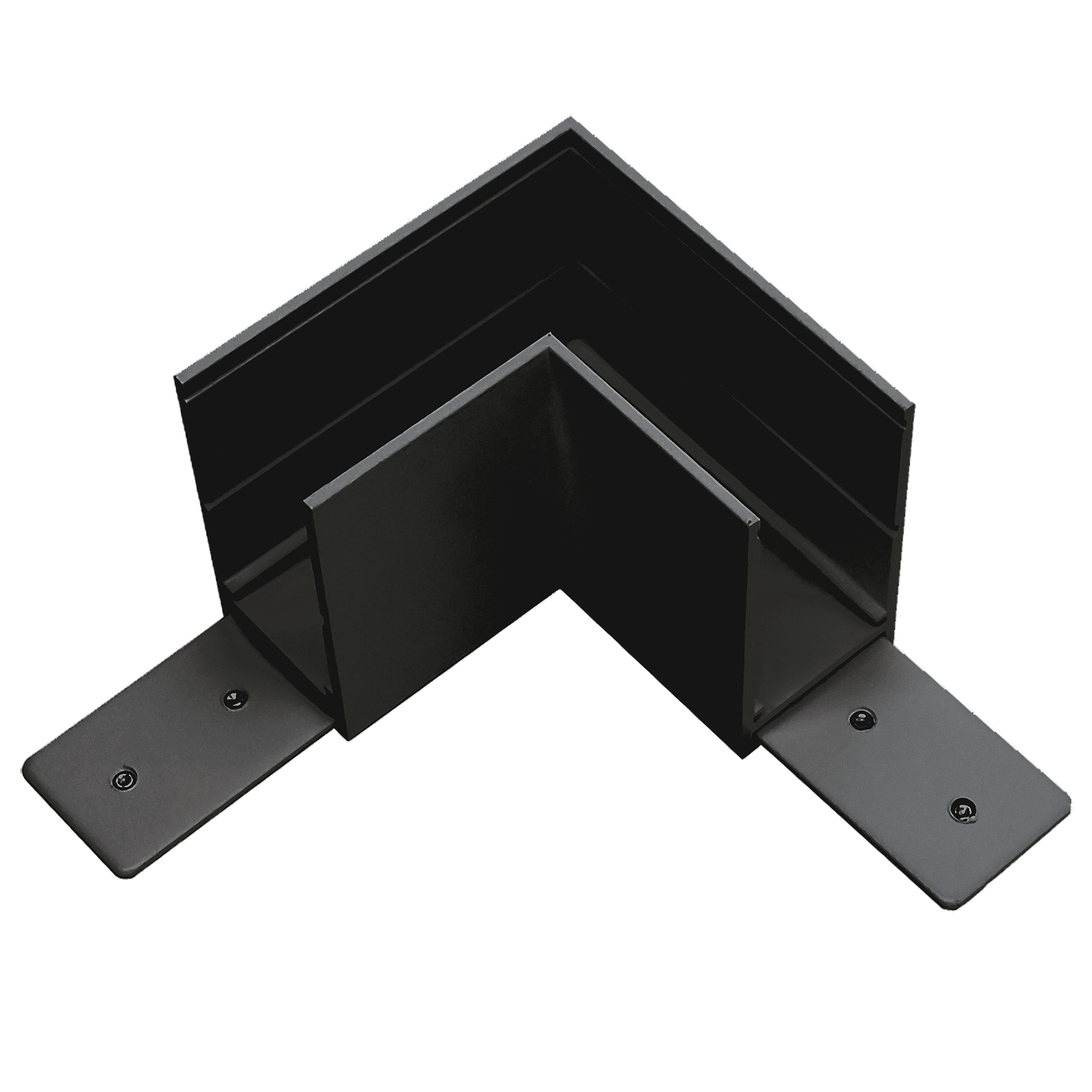 Соединитель PRO L-образный горизонтальный Teta Lightstar 505127-ALU