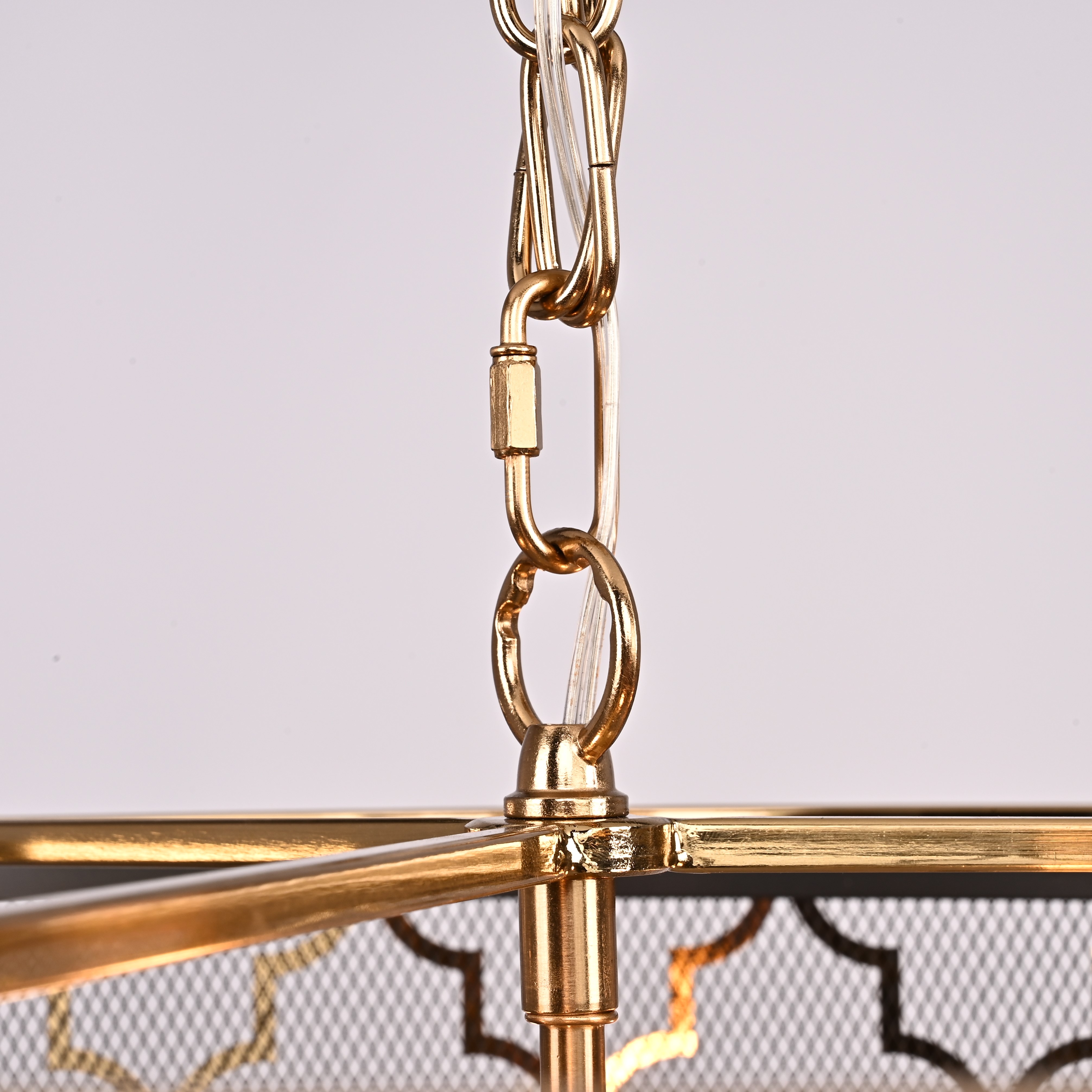 Подвесная люстра Romeo Five Light Pendant Lamp design by Cyan Design 63*63*39 см, 5*E14*40W, ImperiumLoft 40.1036, Латунь