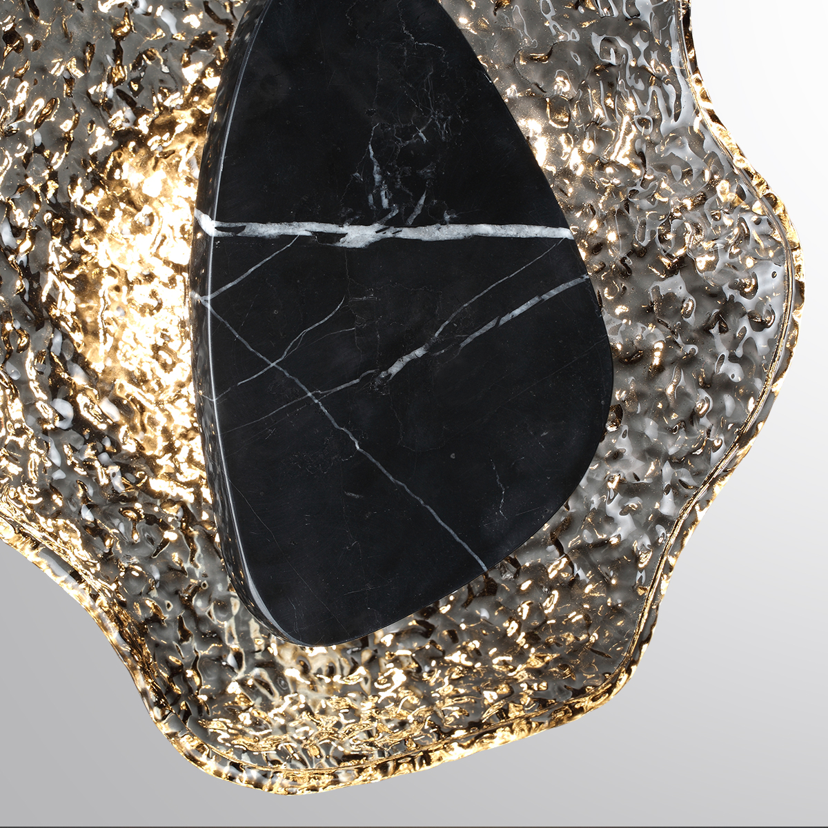 Бра 34 см, 12W, 3000K, Odeon Light 5461/12WL, черный-дымчатый