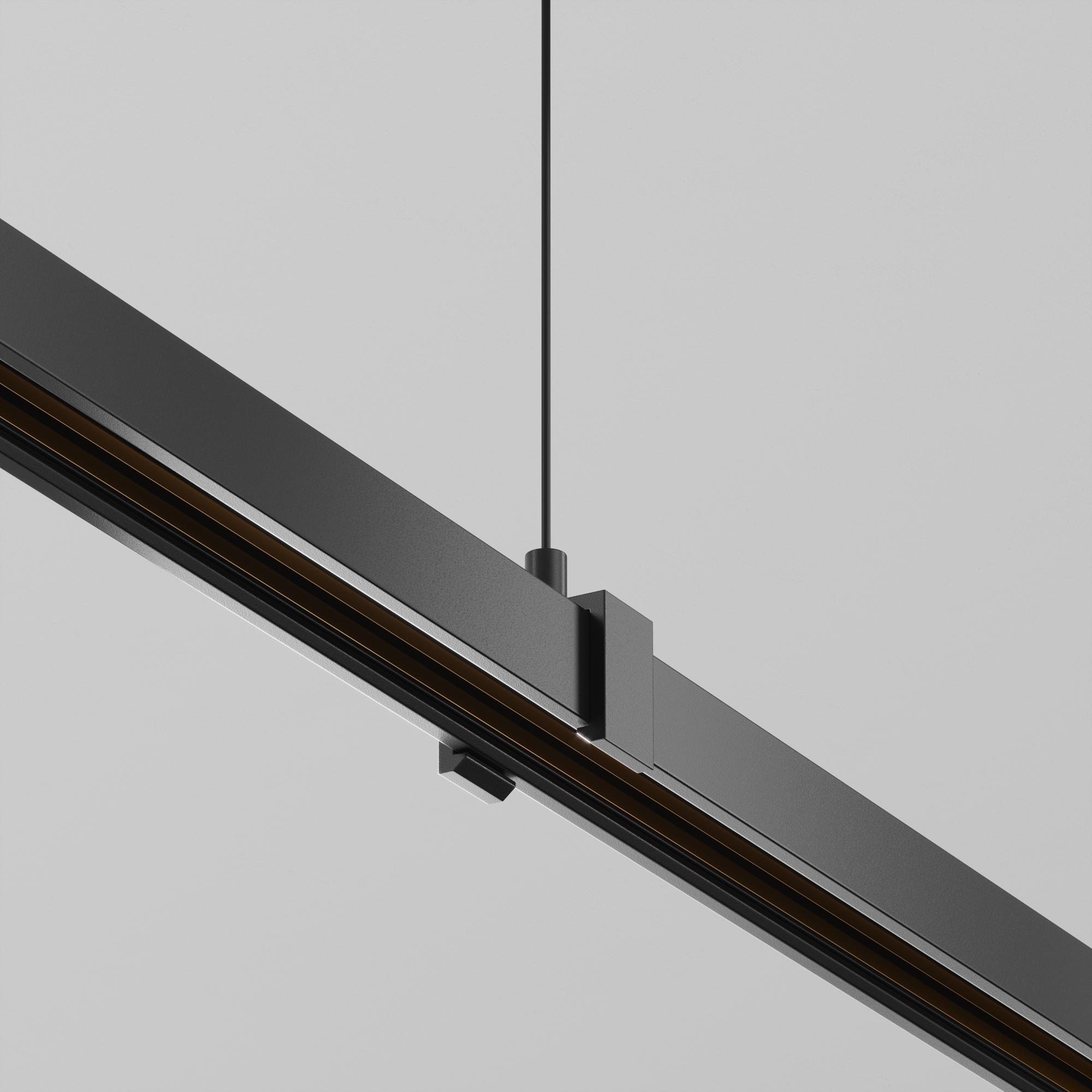Тросовый подвес Exility X, 2 шт. 2*1*2 см, Maytoni Technical  TRA239SW-2B, Черный