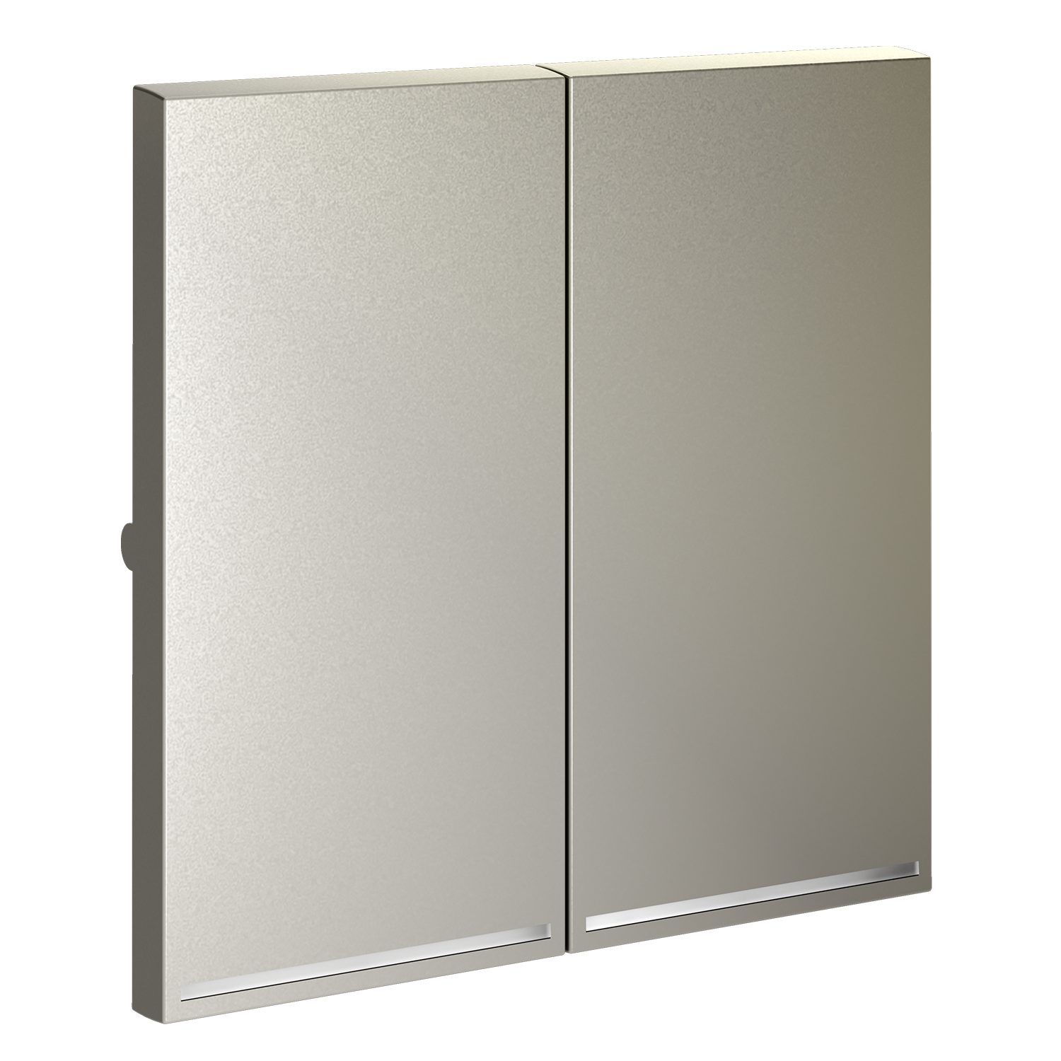 Клавиши для выключателя/переключателя двухклавишного с подсветкой, шелк Voltum S70 VLS000404, Пластик Soft touch