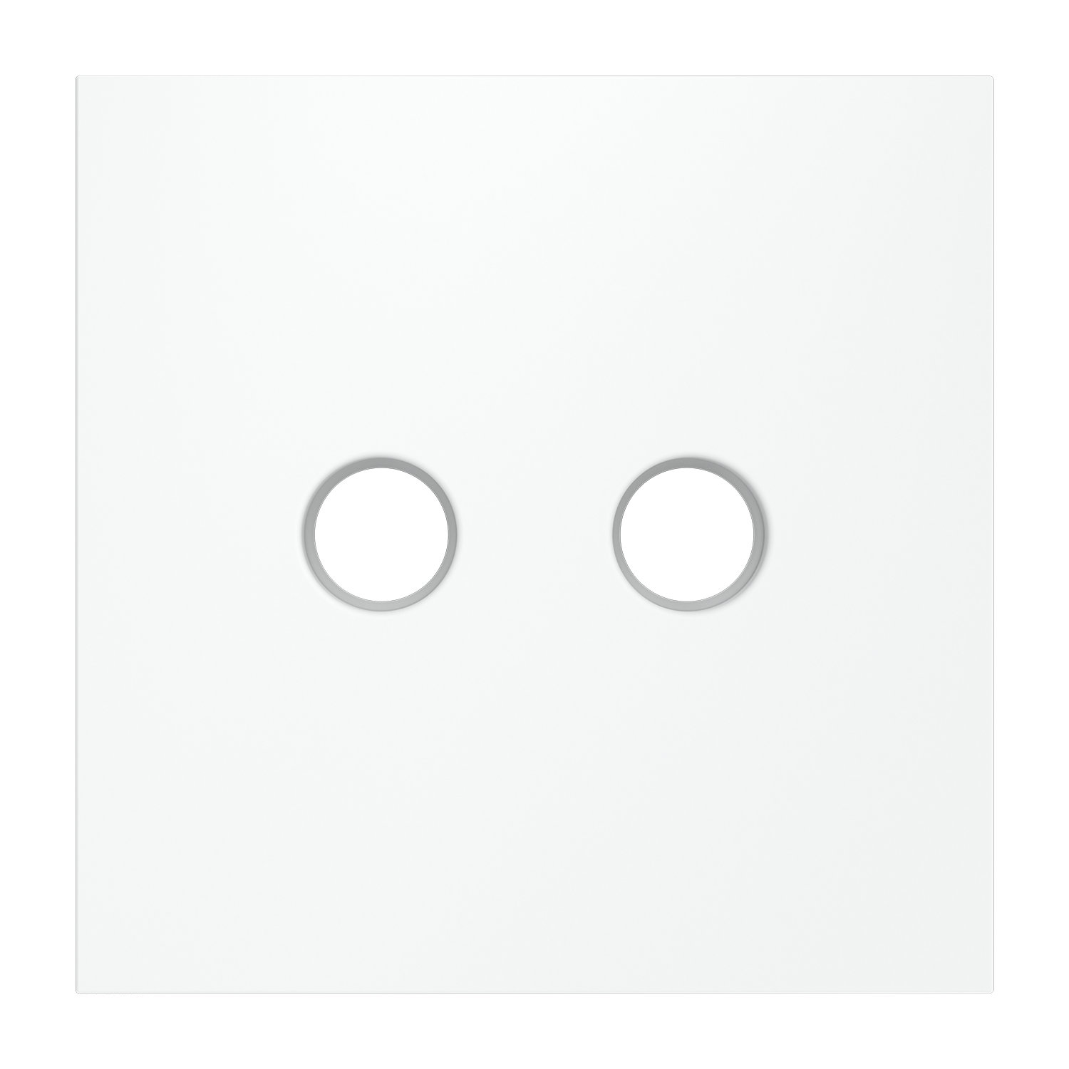 Накладка для розетки телевизионной оконечной TV+SAT, белый матовый Voltum S70 VLS001602, Пластик Soft touch