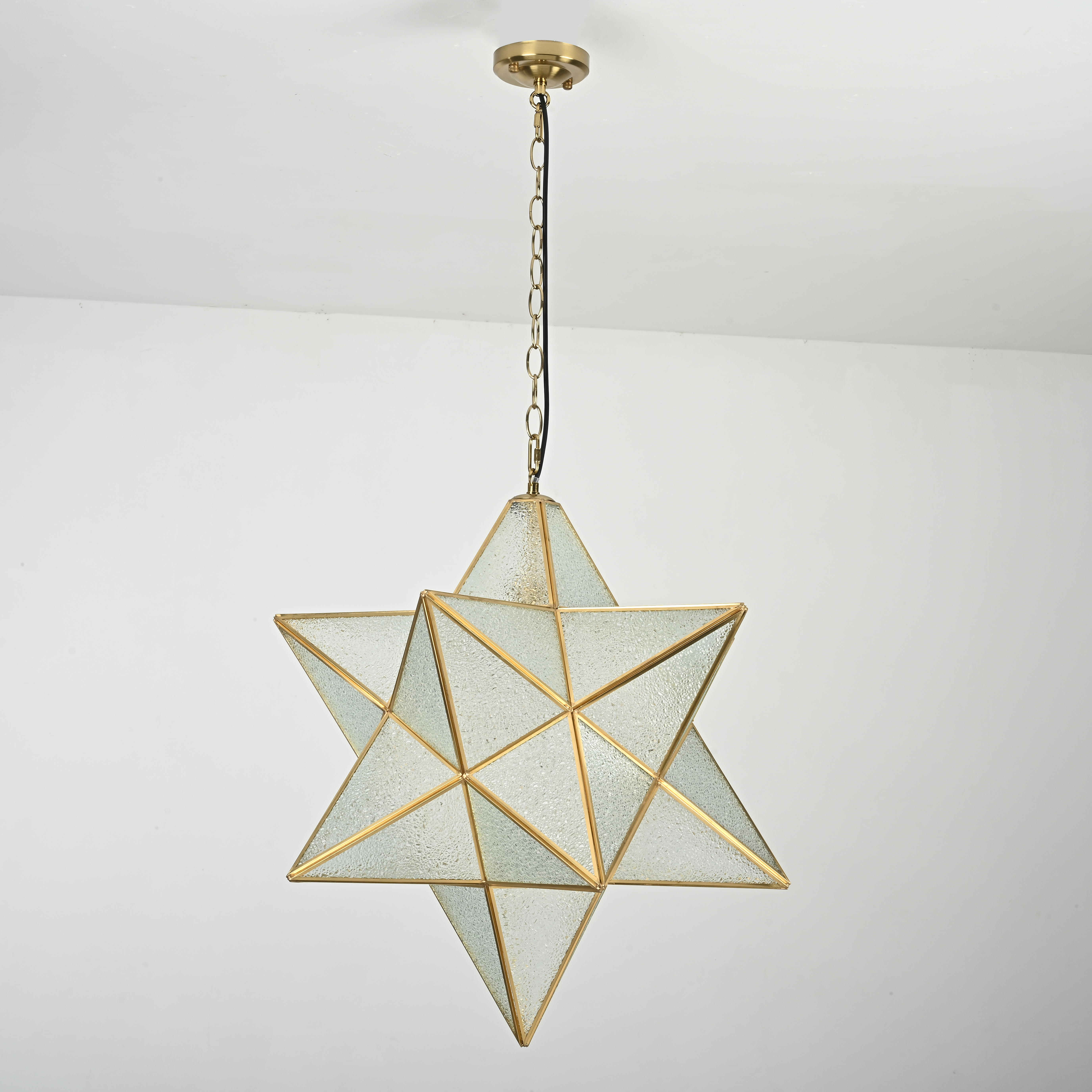 Подвесной светильник Star Effervescent D60 60*60*62 см, 1*E27*60W, ImperiumLoft 40.225, Золотистый