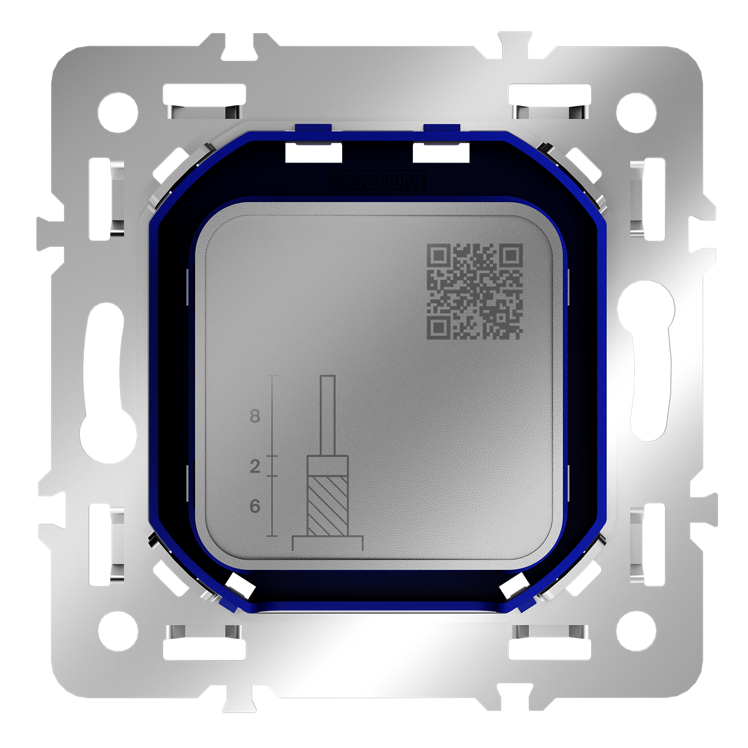 Механизм розетки телевизионной оконечной TV+SAT, S70 Voltum VLS0604M