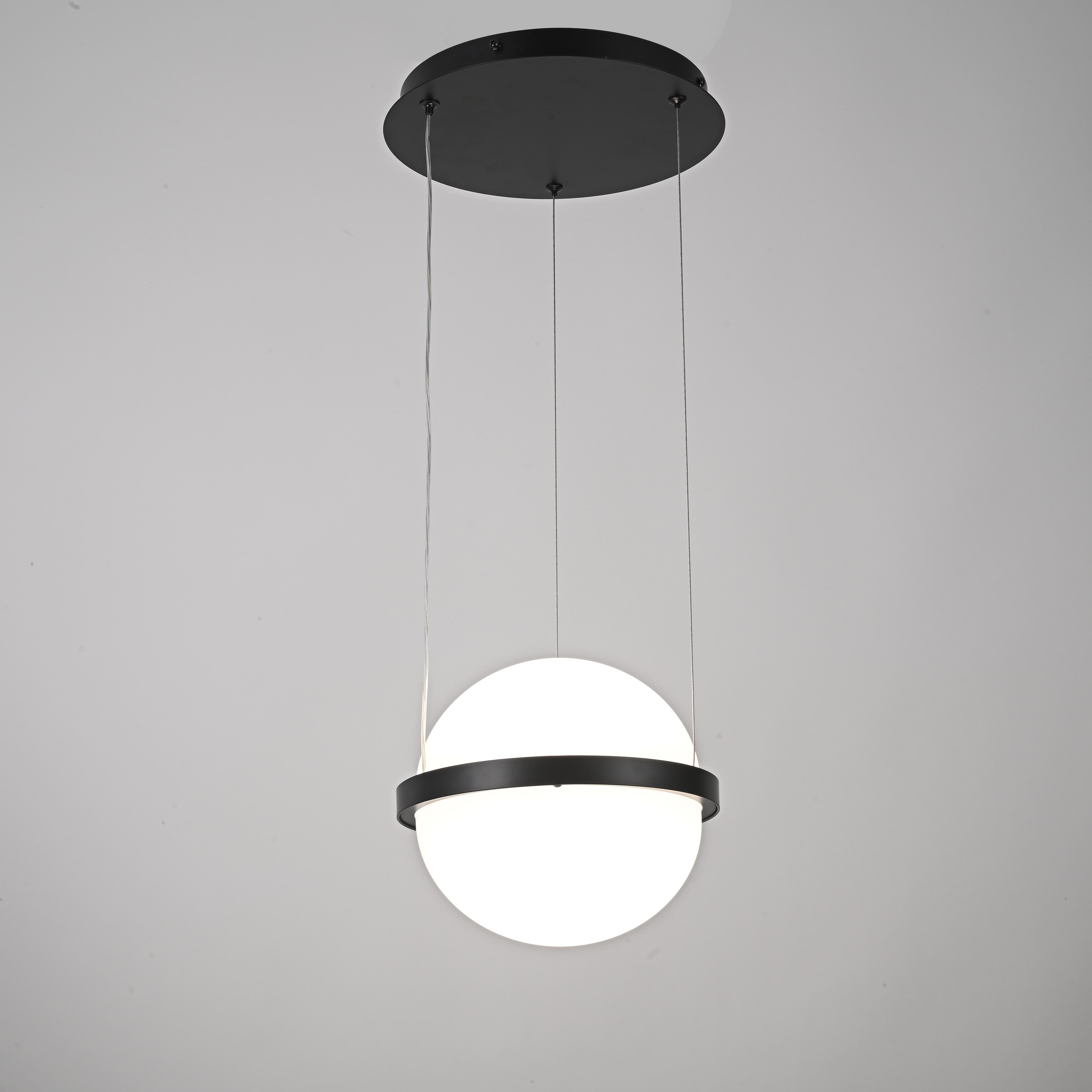 Подвесной светильник PALMA lamp Шар 22*22*250 см, 1*LED*9W, 3000, 4000, 6000K, ImperiumLoft 22.93727, Серый