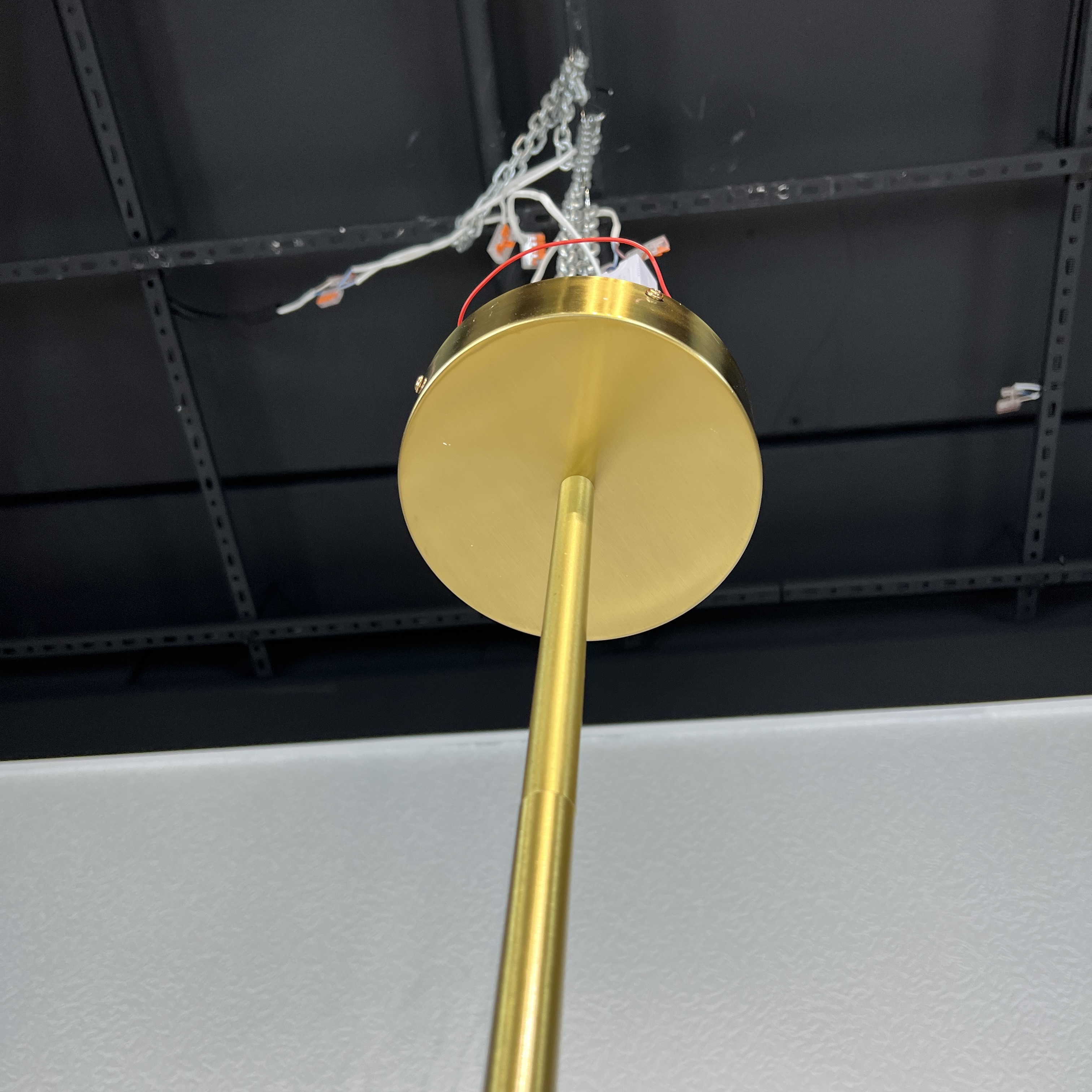 Люстра на штанге ORTON на 3 D96 Gold 16*23*23 см, 6*LED*6W, ImperiumLoft 241024-26, Золотистый