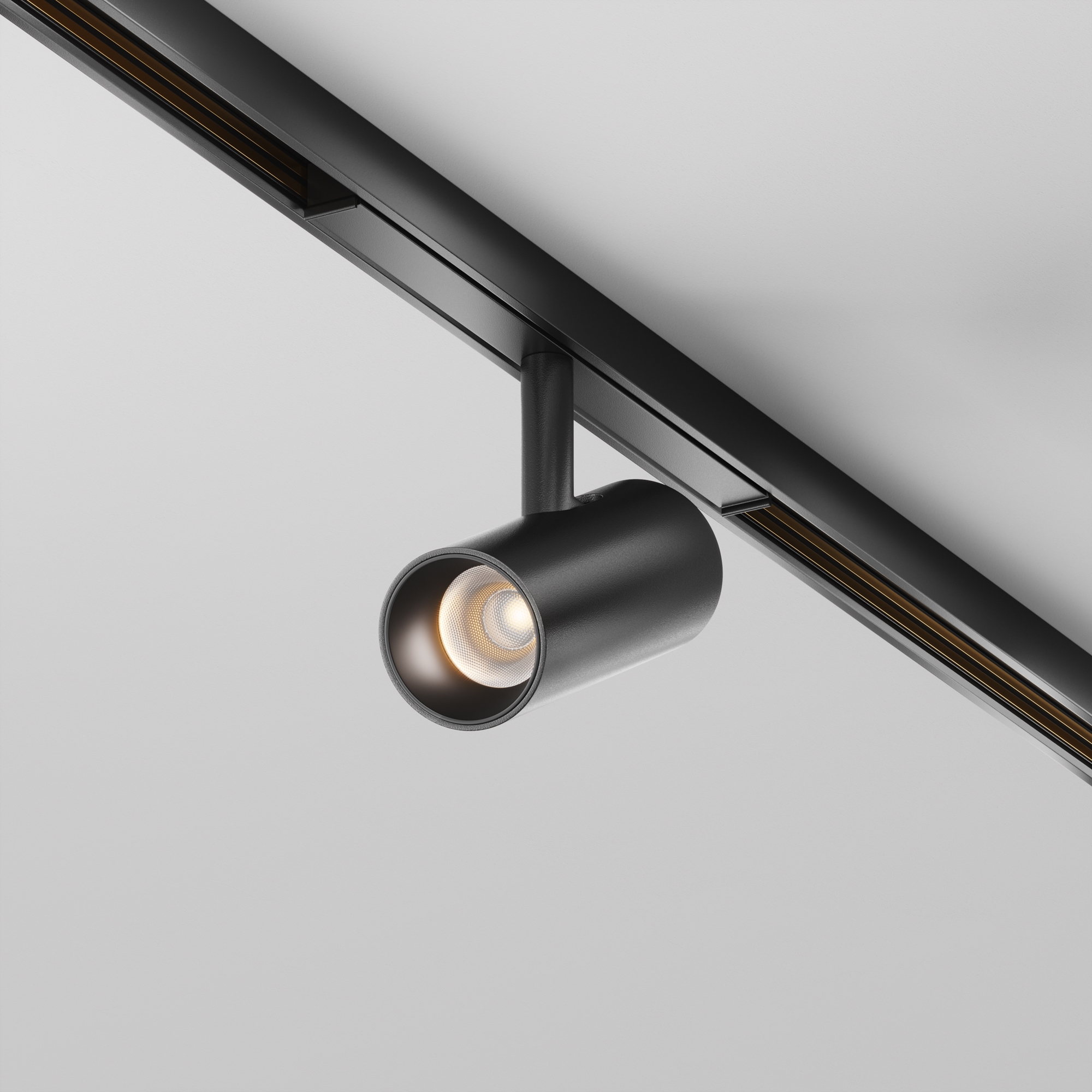 Трековый светильник Focus Led Exility X 2700-6000K 5Вт 36° Dim Smart Zigbee 16*1*-10 см, *LED*5W, K, Maytoni Technical  TR243-4-5WTW-DSZ-B, Черный