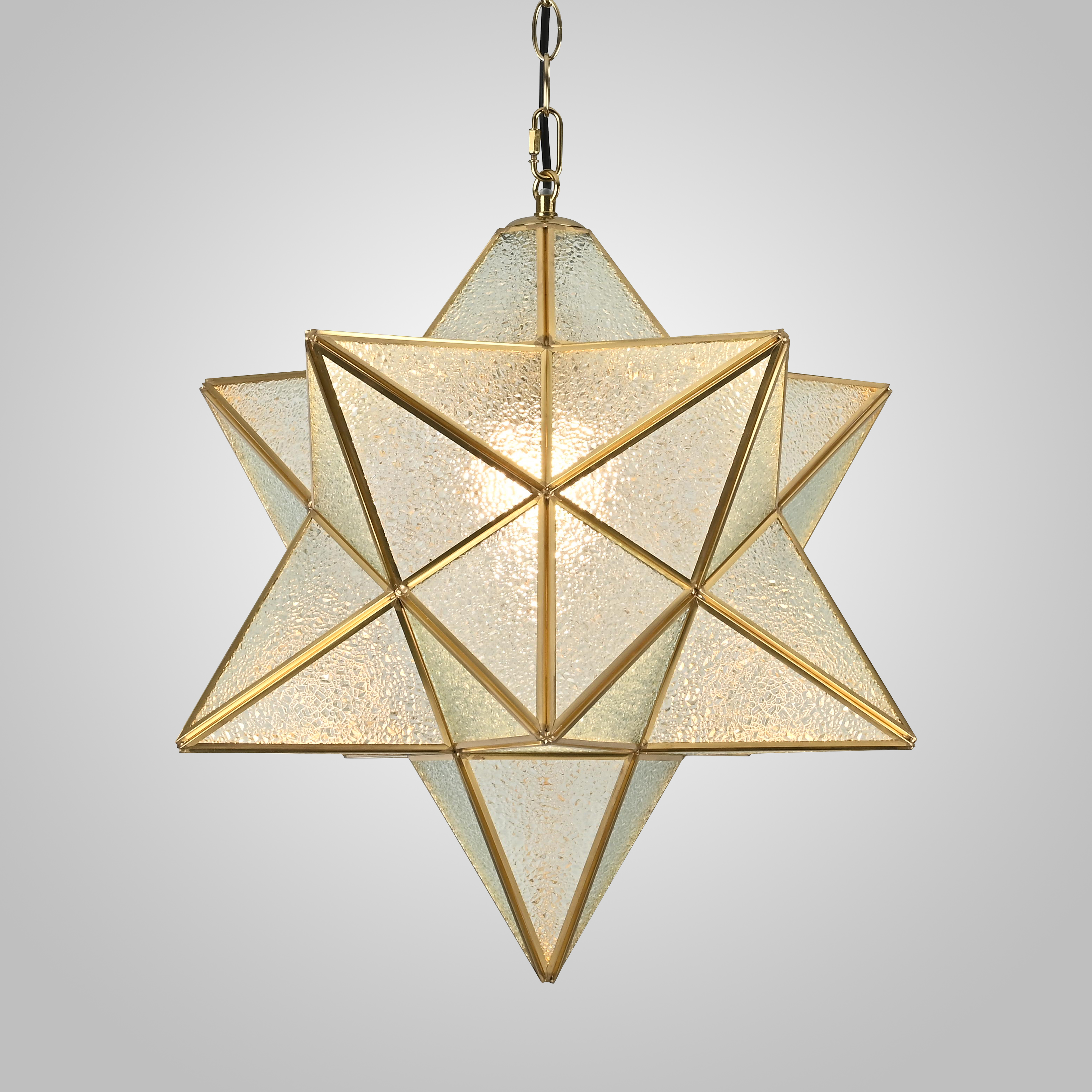 Подвесной светильник Star Effervescent D50 50*50*52 см, 1*E27*60W, ImperiumLoft 40.225, Золотистый